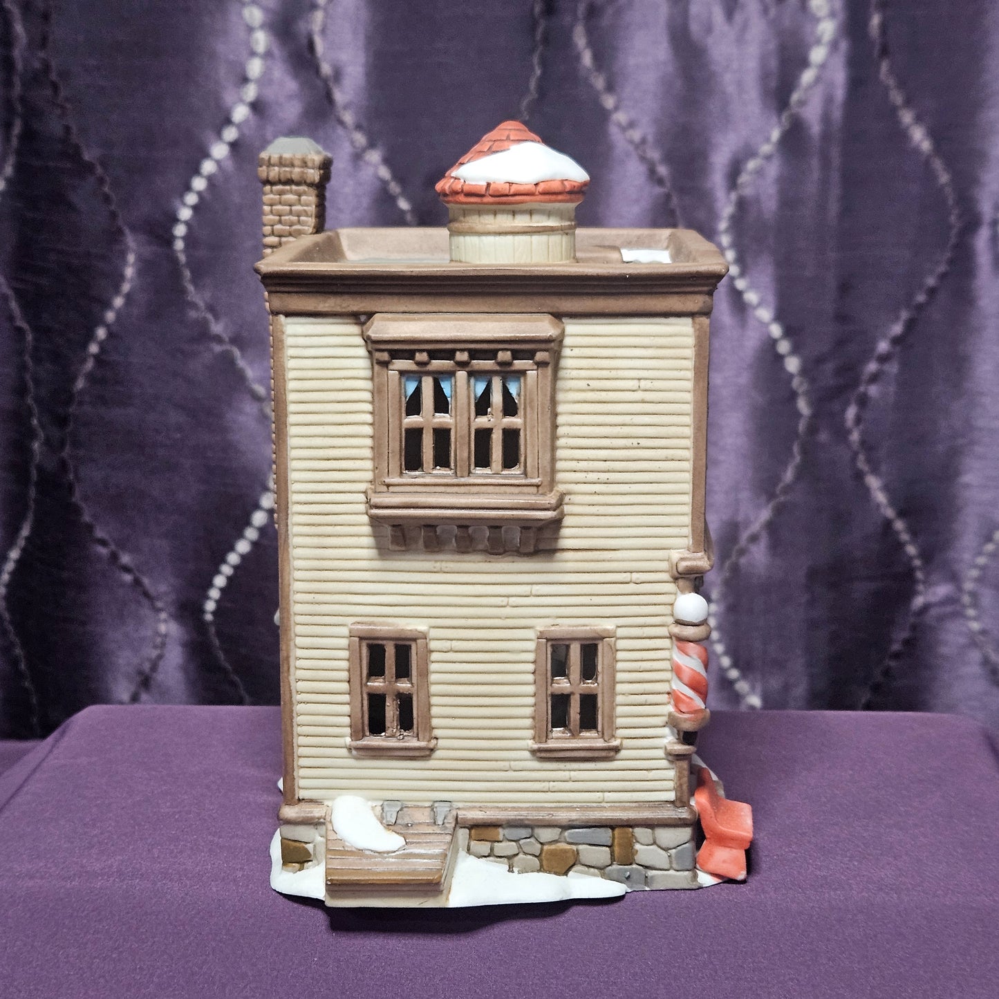 Ben's Barber Shop, Department 56 New England Village Collection, #5939-0