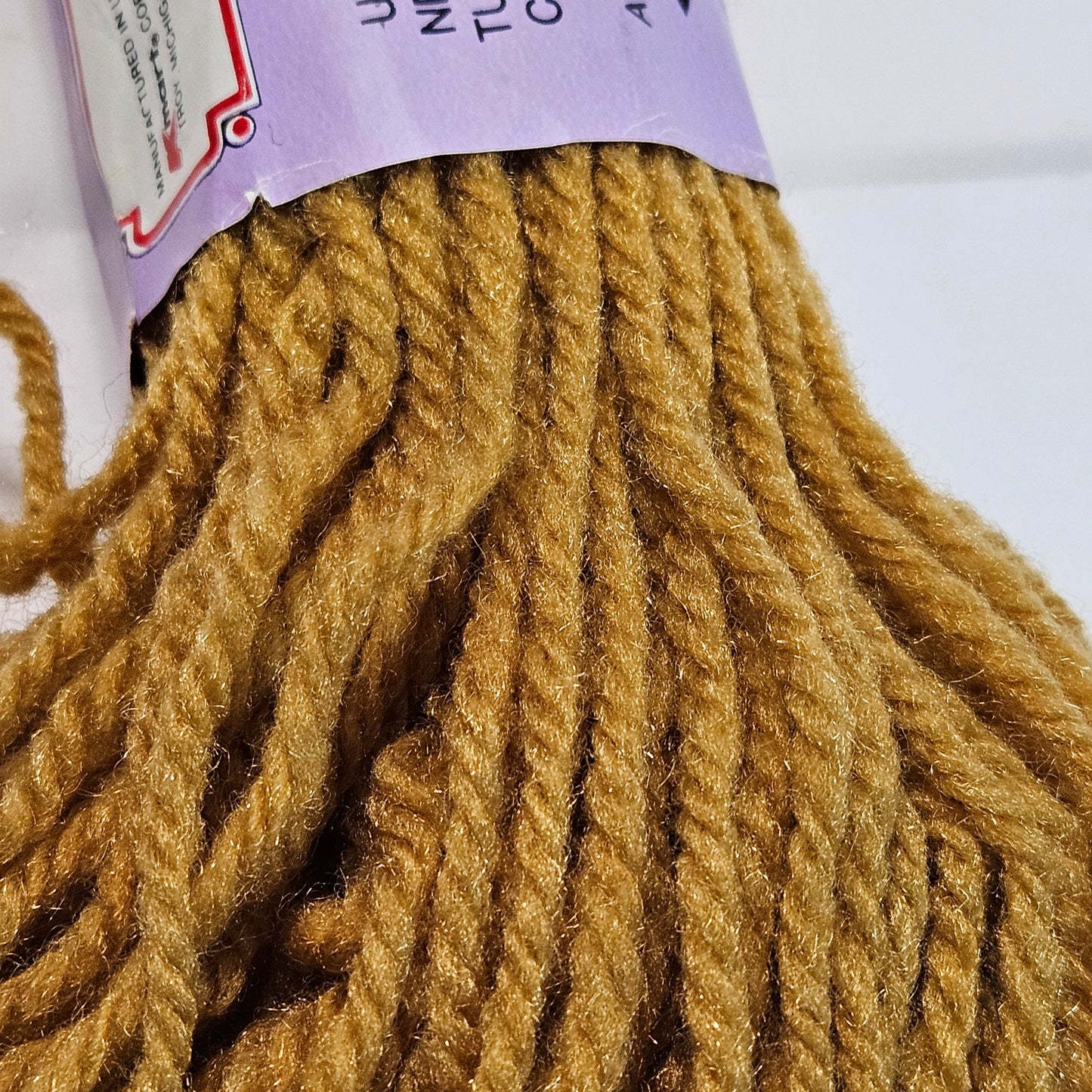 Vintage K-Mart Craft and Rug Yarn, Polyester, various colors
