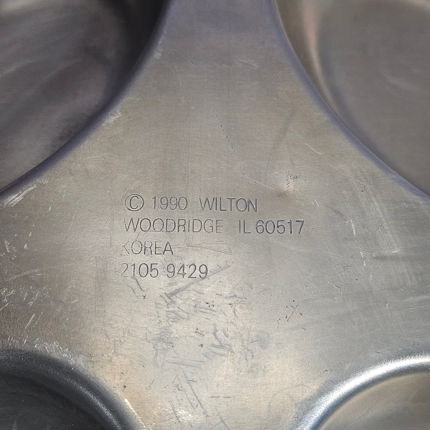 Wilton heart cake/tart mold, 1990