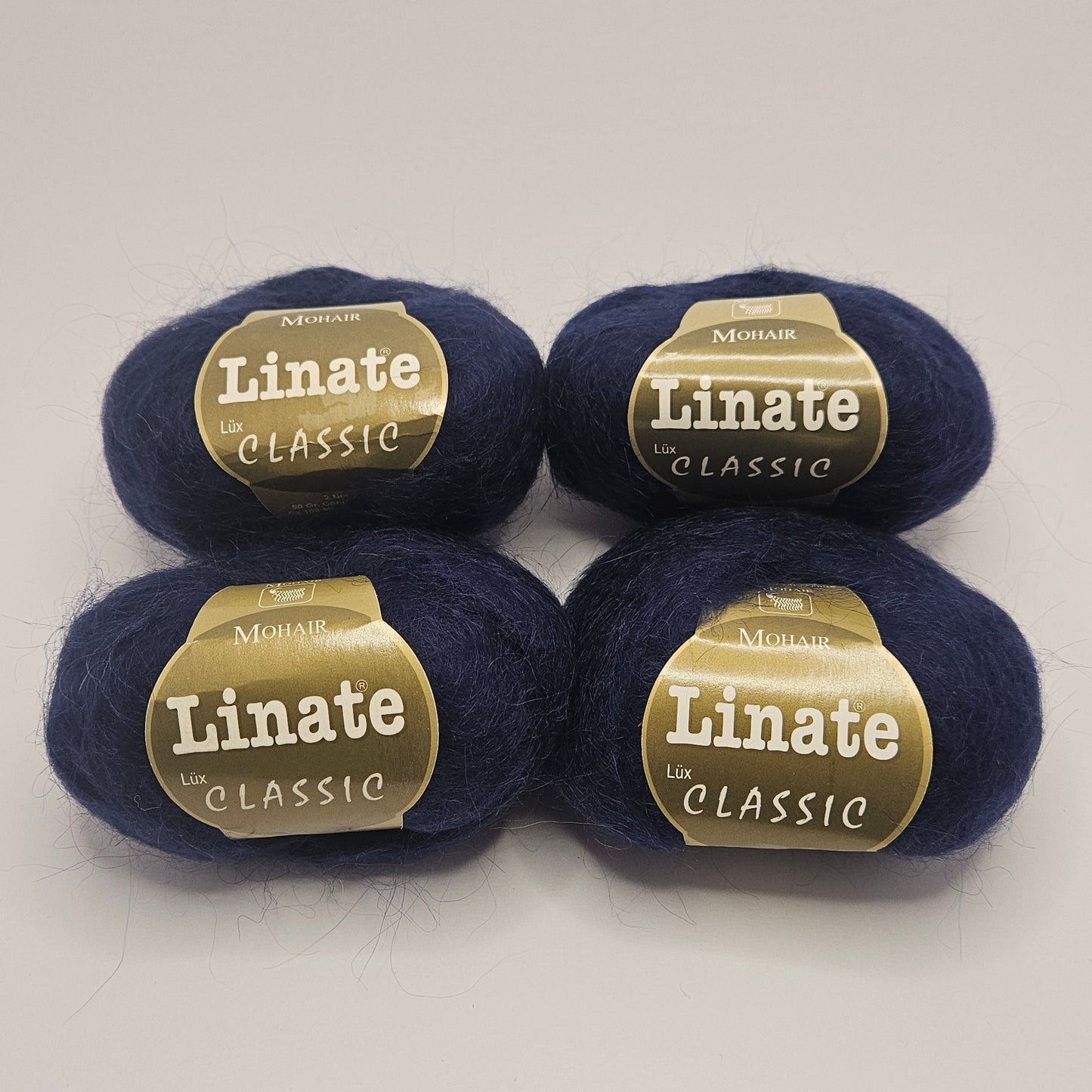 Linate Lux Classic 100% Mohair Soft Yarn Various Colors, 1.75 oz