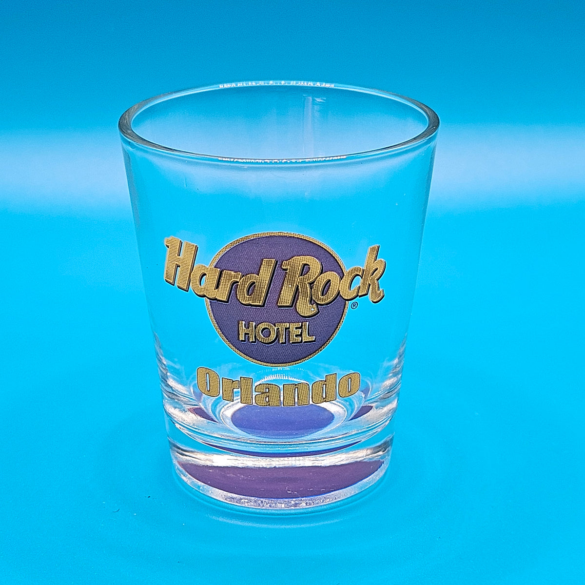 Hard Rock shot glasses, short, various cities