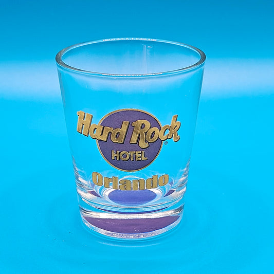 Hard Rock shot glasses, short, various cities