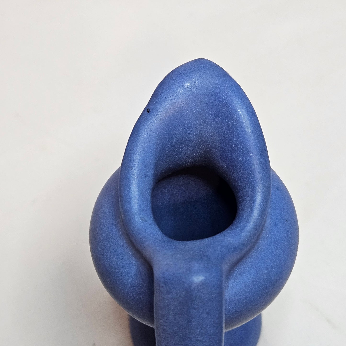 Vintage Niloak Pottery miniature pitchers, 3.25 inches tall