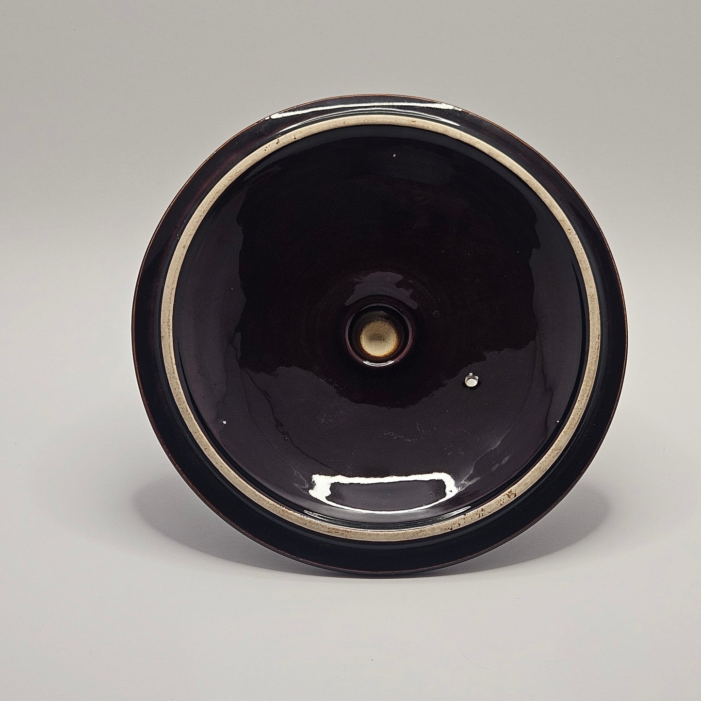 Vintage PFALTZGRAFF Brown Drip Ovenproof Casserole Dish with Lid ~ 8" D x 5" H