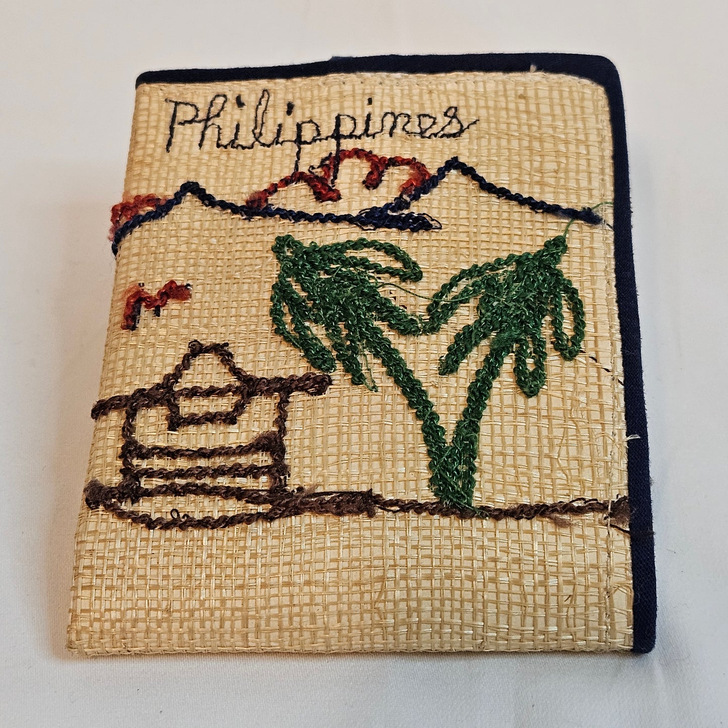 Phillipines Souvenir Wallet with palm tree and mountain decoration