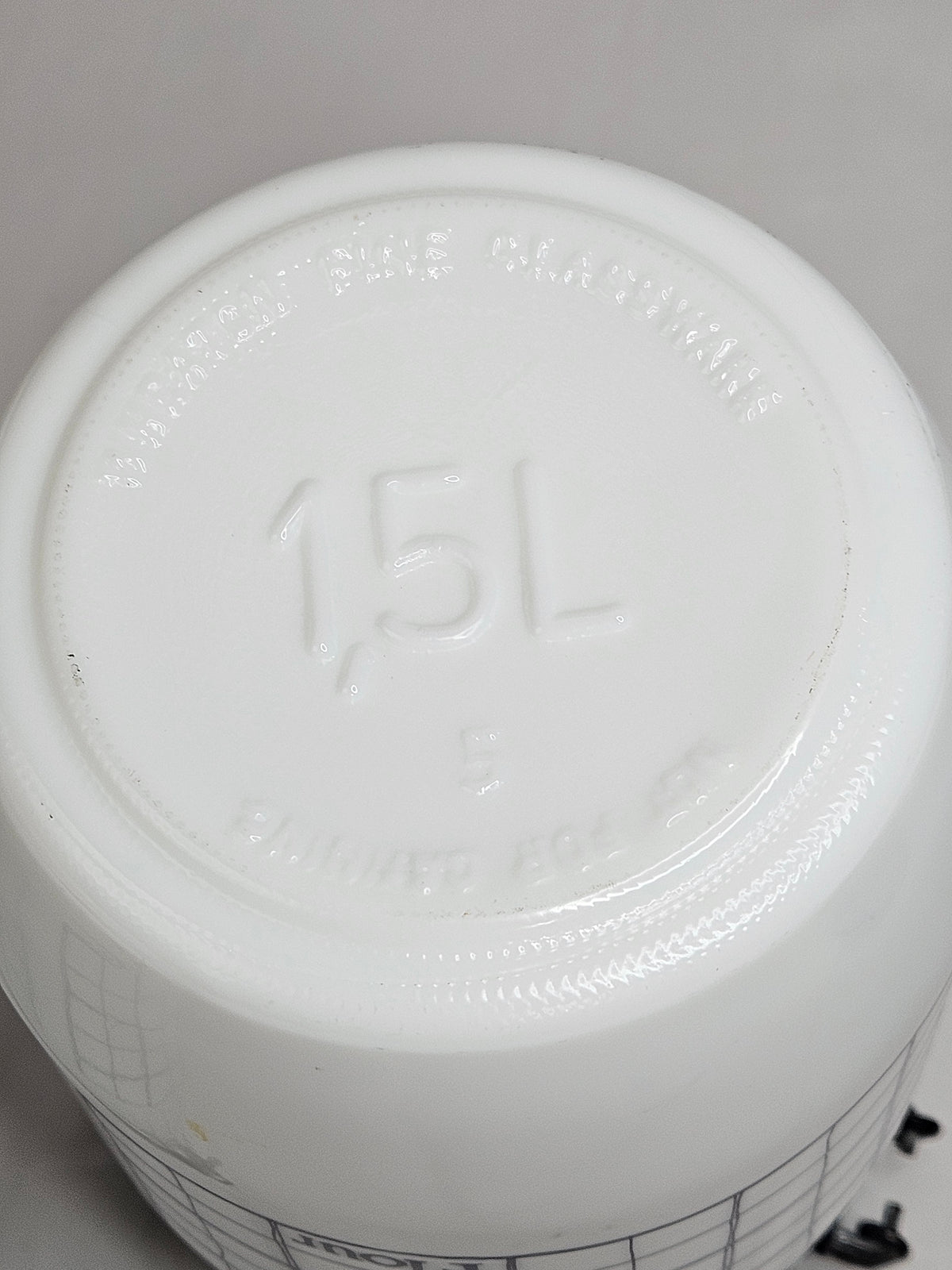 Wheaton Milkglass Sugar and Flour Canister Set with wire clamp closures