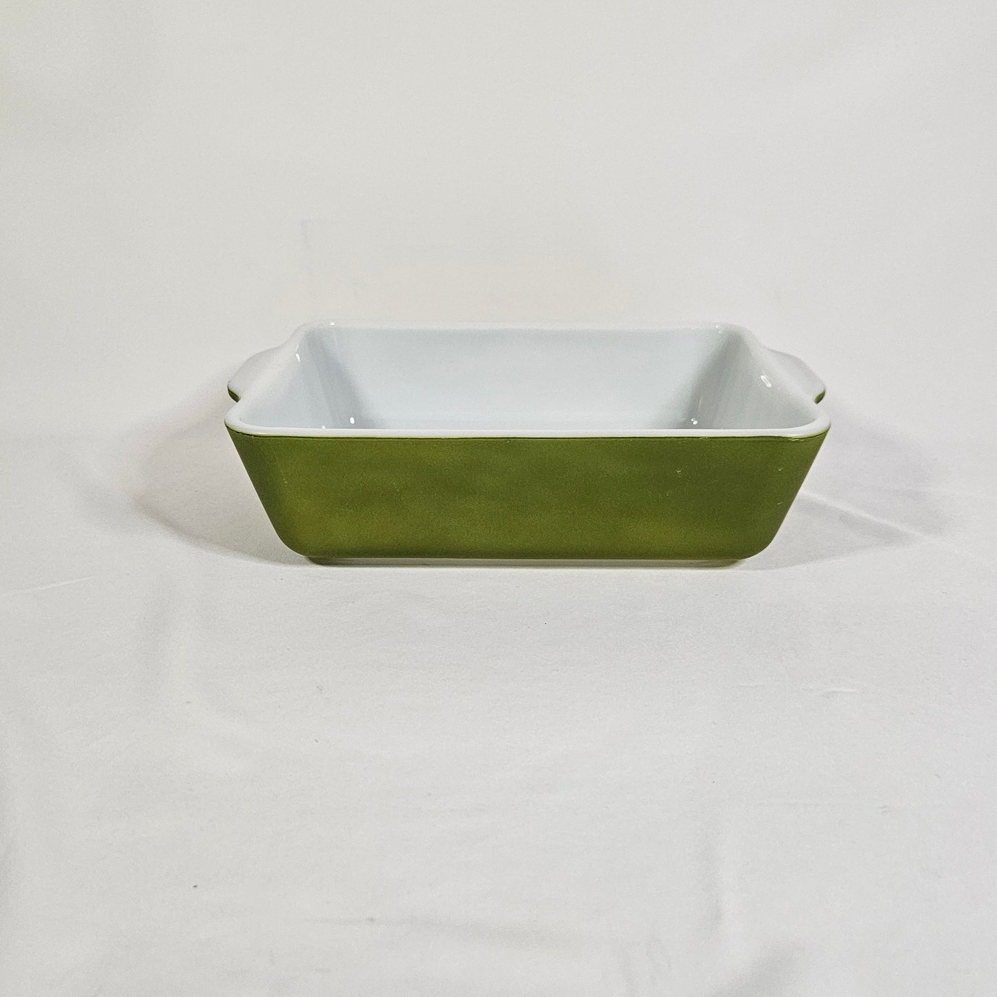 Vintage Pyrex Verde rectangle 1 1/2 quart baking dish, Model 503