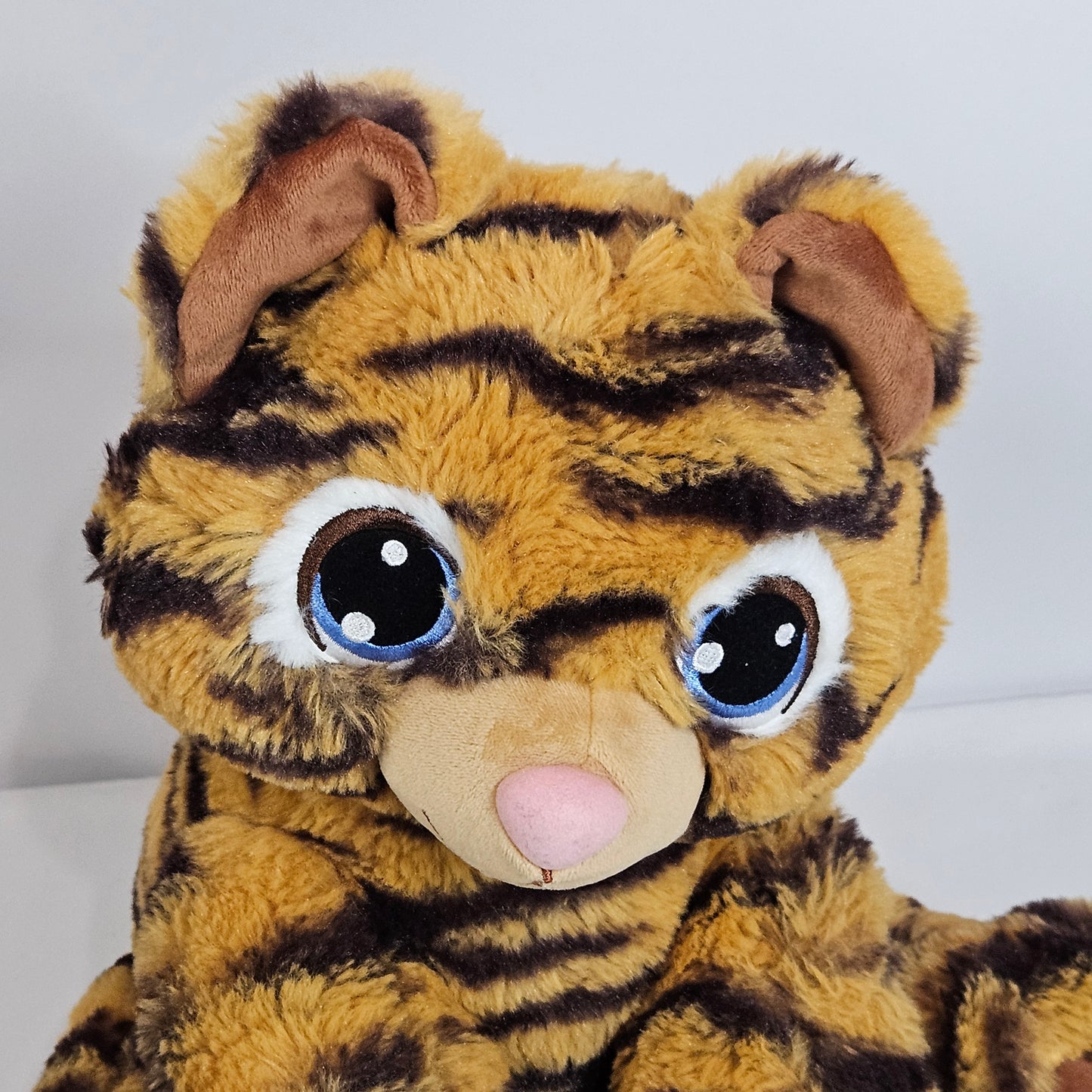 Build A Bear Workshop, 2016 Tiger Cub Plush Stuffed Animal, 12 inch