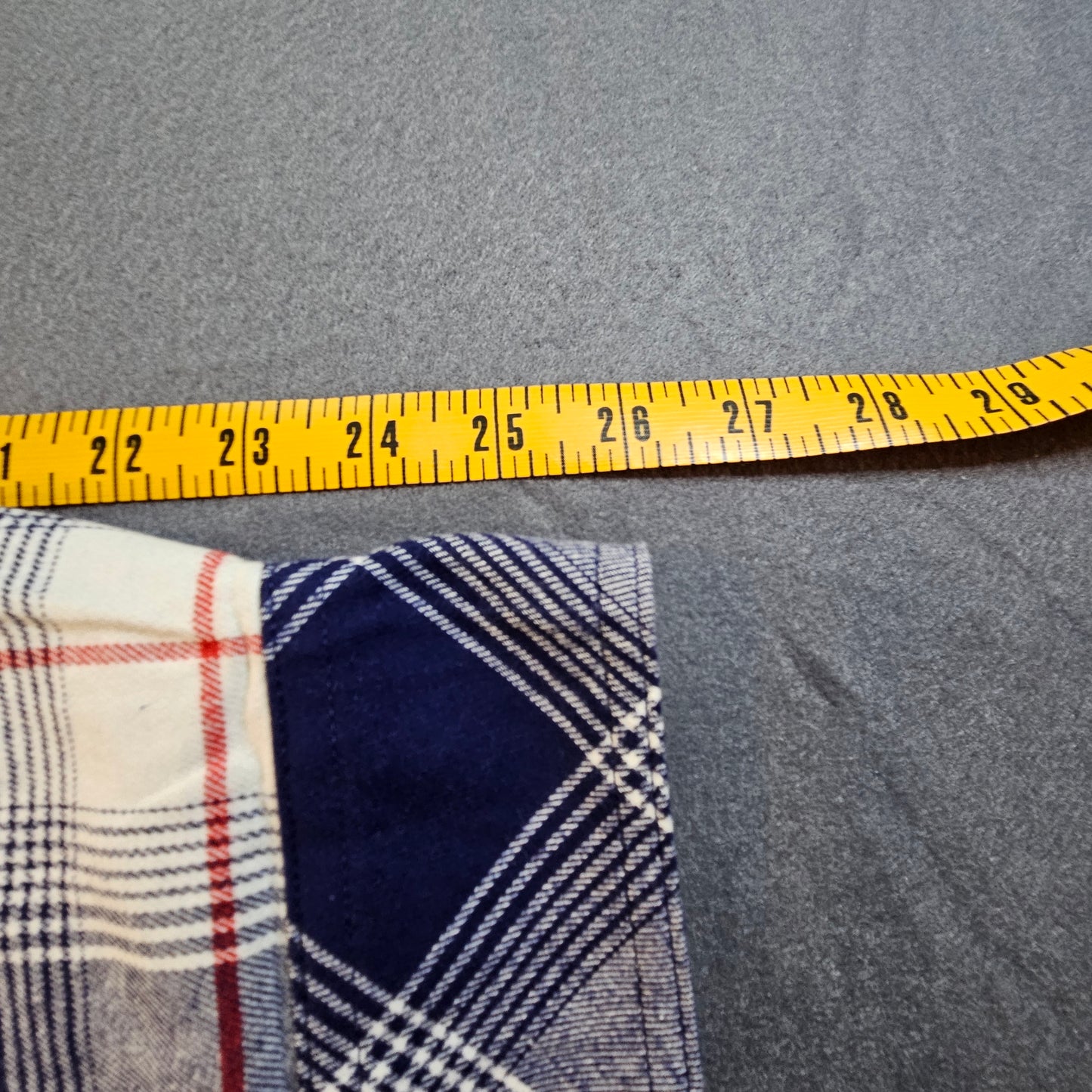Natural Reflections blue plaid flannel long-sleeve shirt, 1X