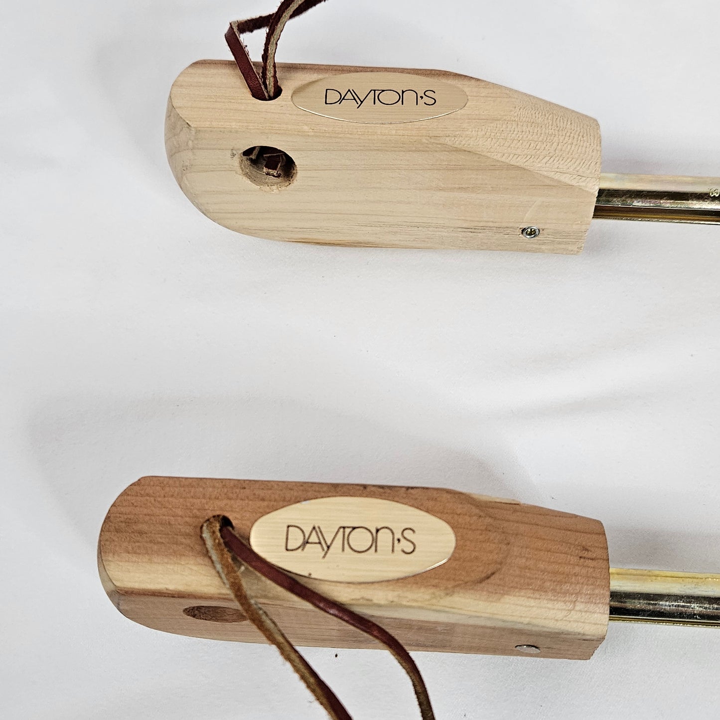 Cedar shoe trees, various sizes