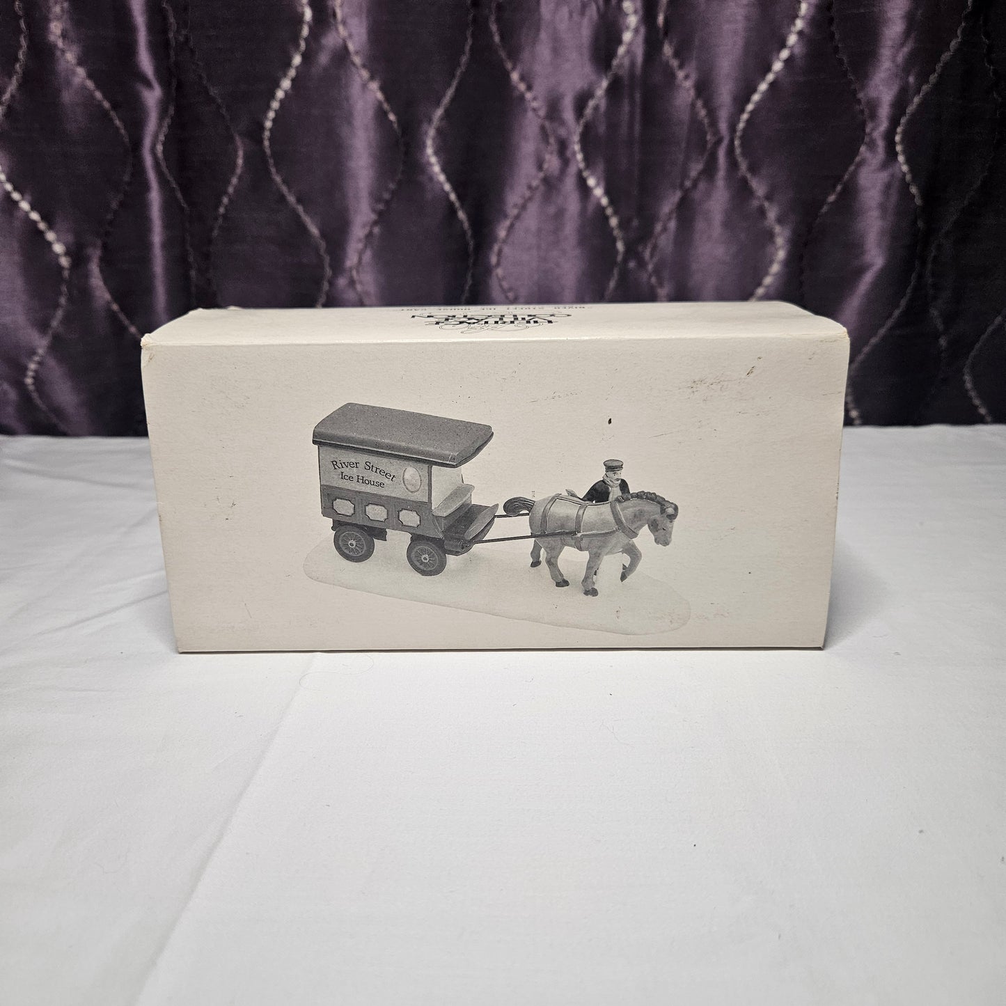 River Street Ice House Cart, Department 56 Heritage Village, #5959-5