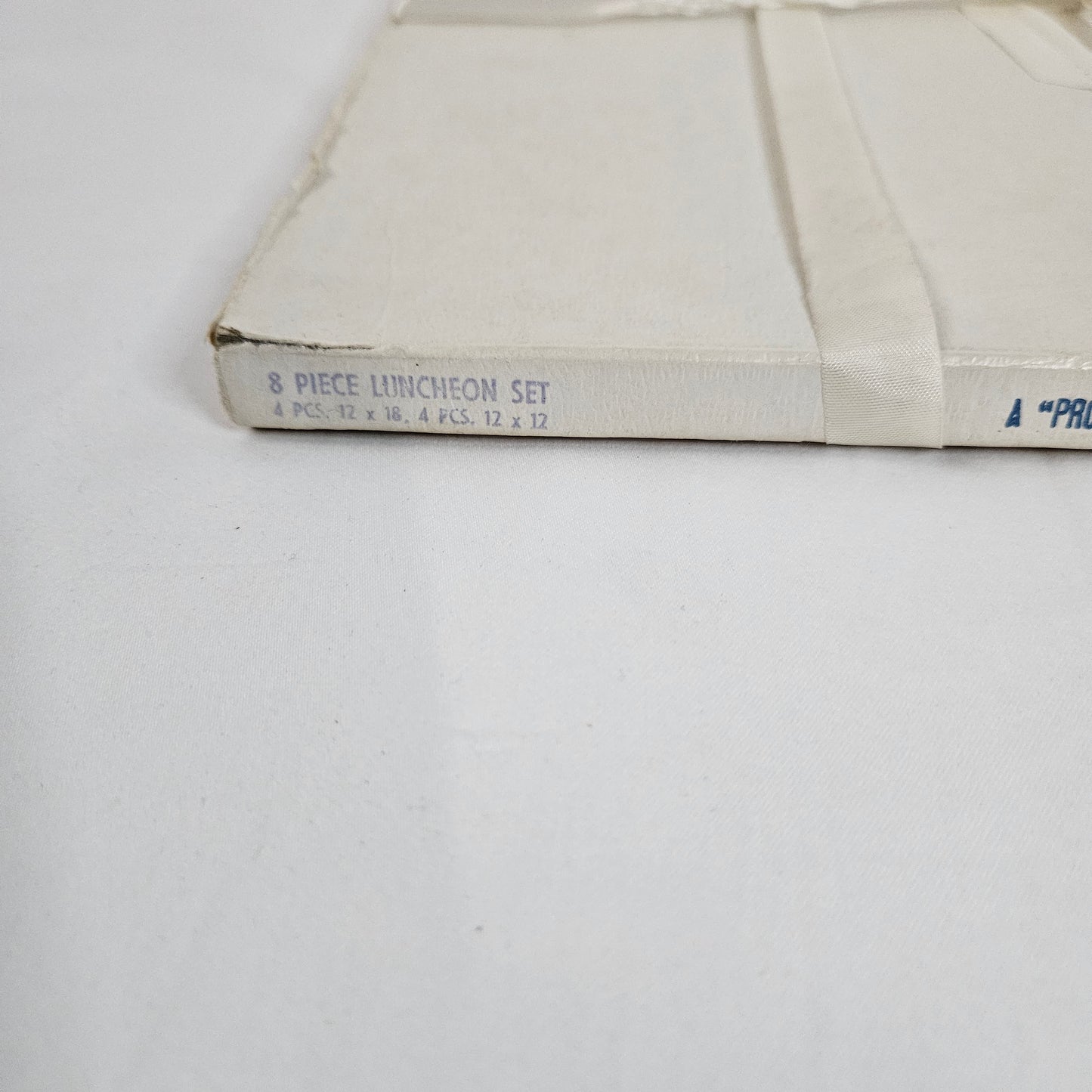 Vintage A Progress Creation Placemat and Napkin set