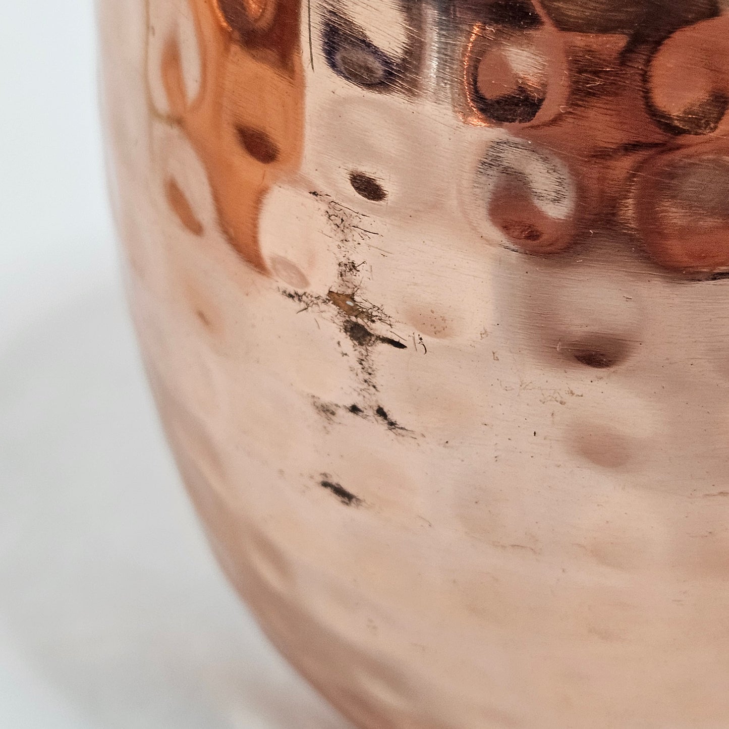 Godinger Hammered Copper Moscow Mule Mugs, set of 3