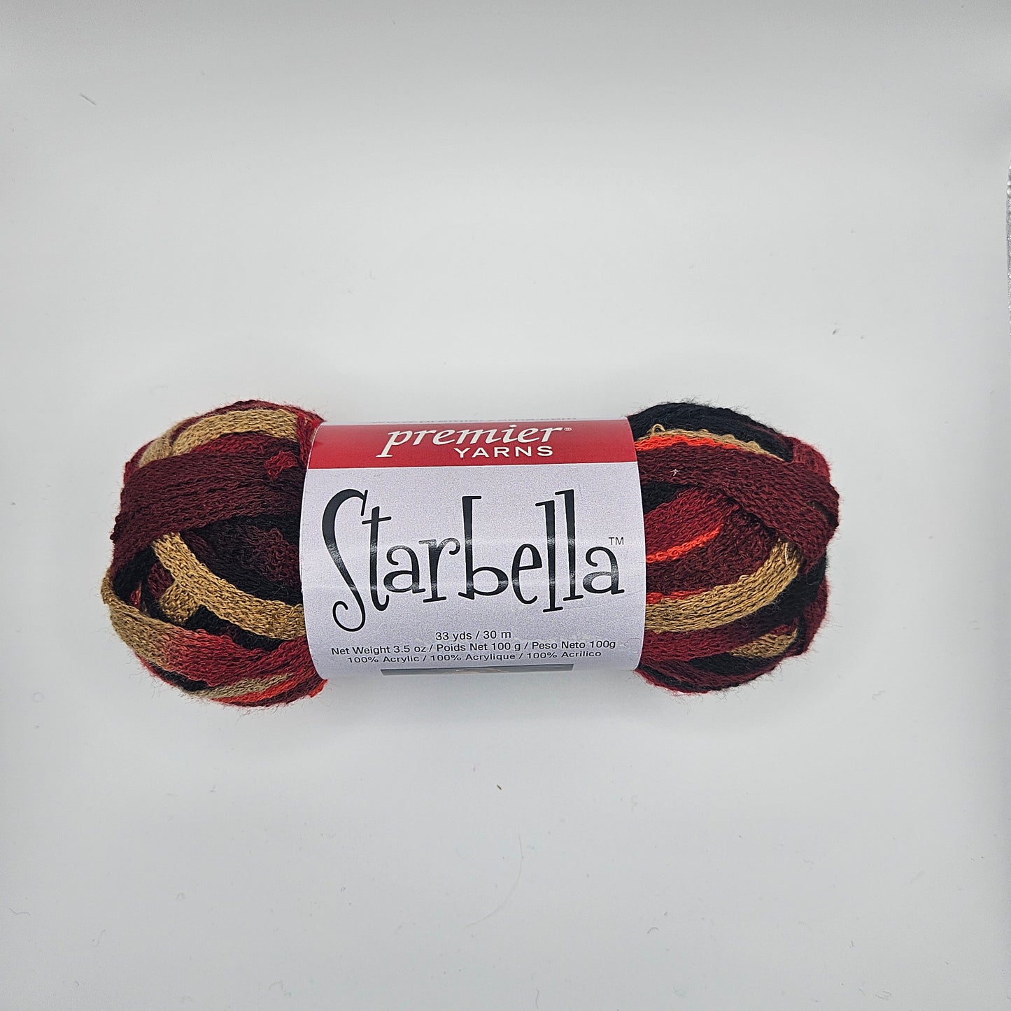 Starbella Ruffled Scarf Yarn  --  variety of colors