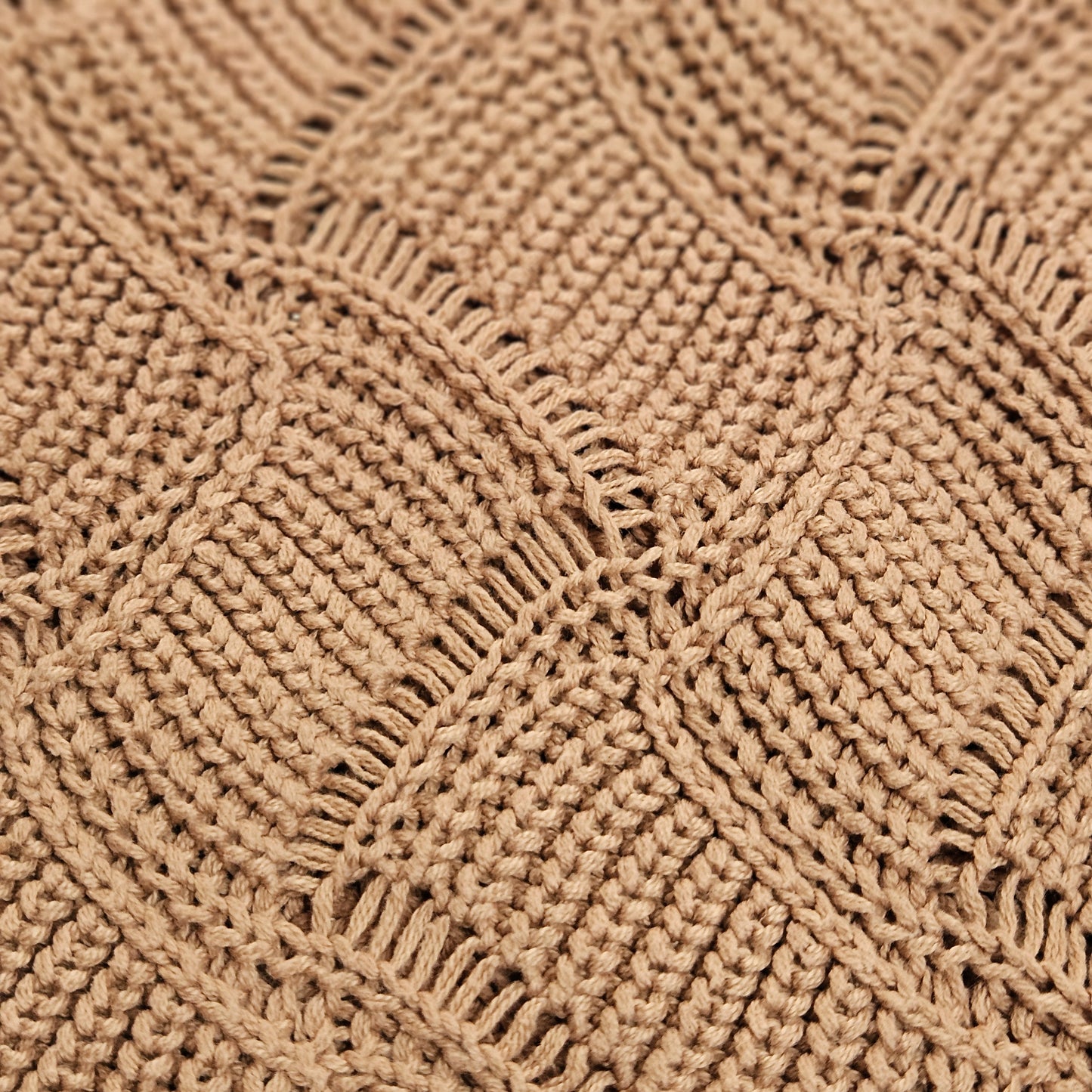 Moon & Madison long sleeve, scoop neck, open weave sweater, XS