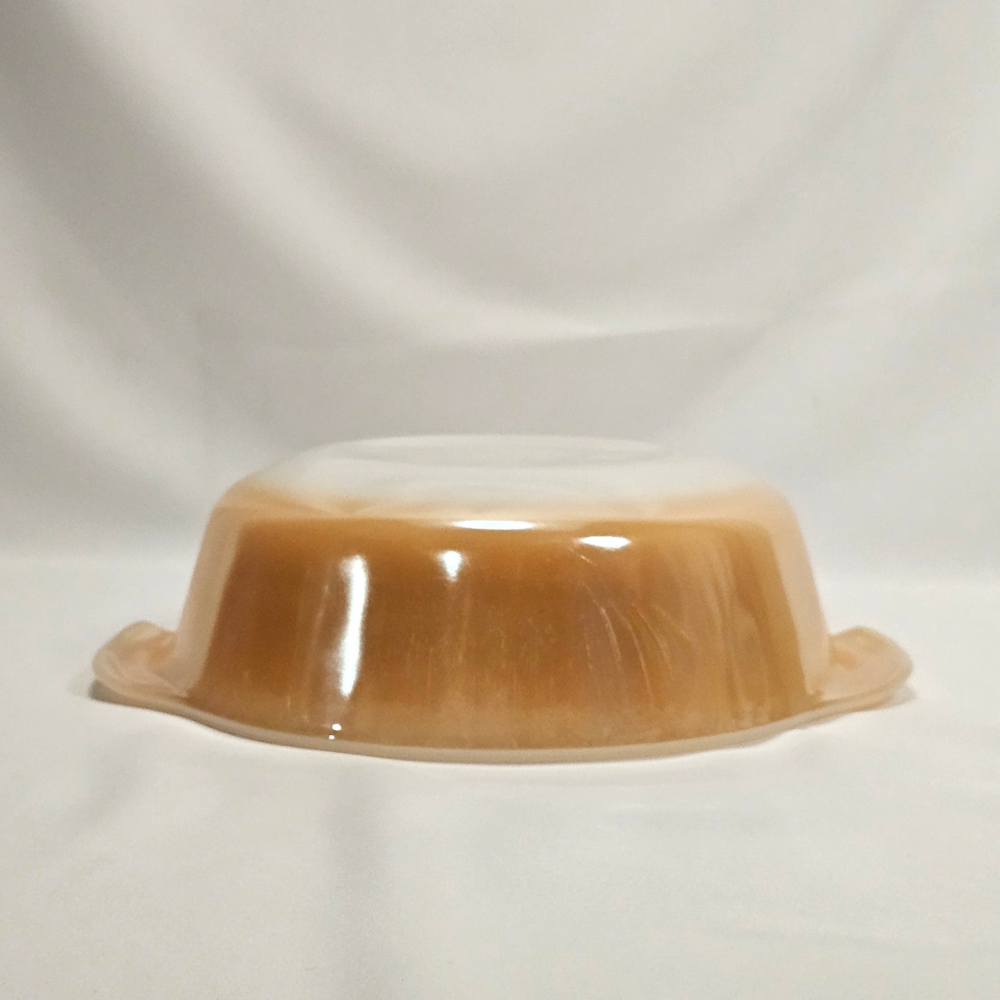 Anchor Hocking Fire King peach luster dish, 1 qt. #436