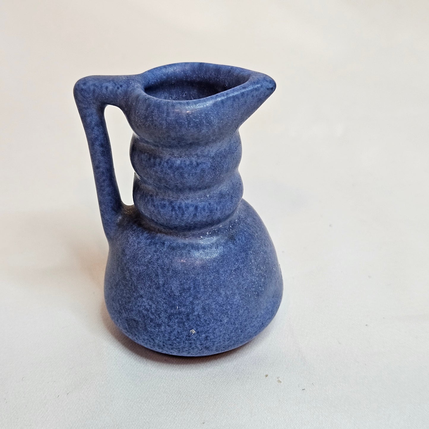 Niloak vintage miniature pitcher, 2.75 inches tall