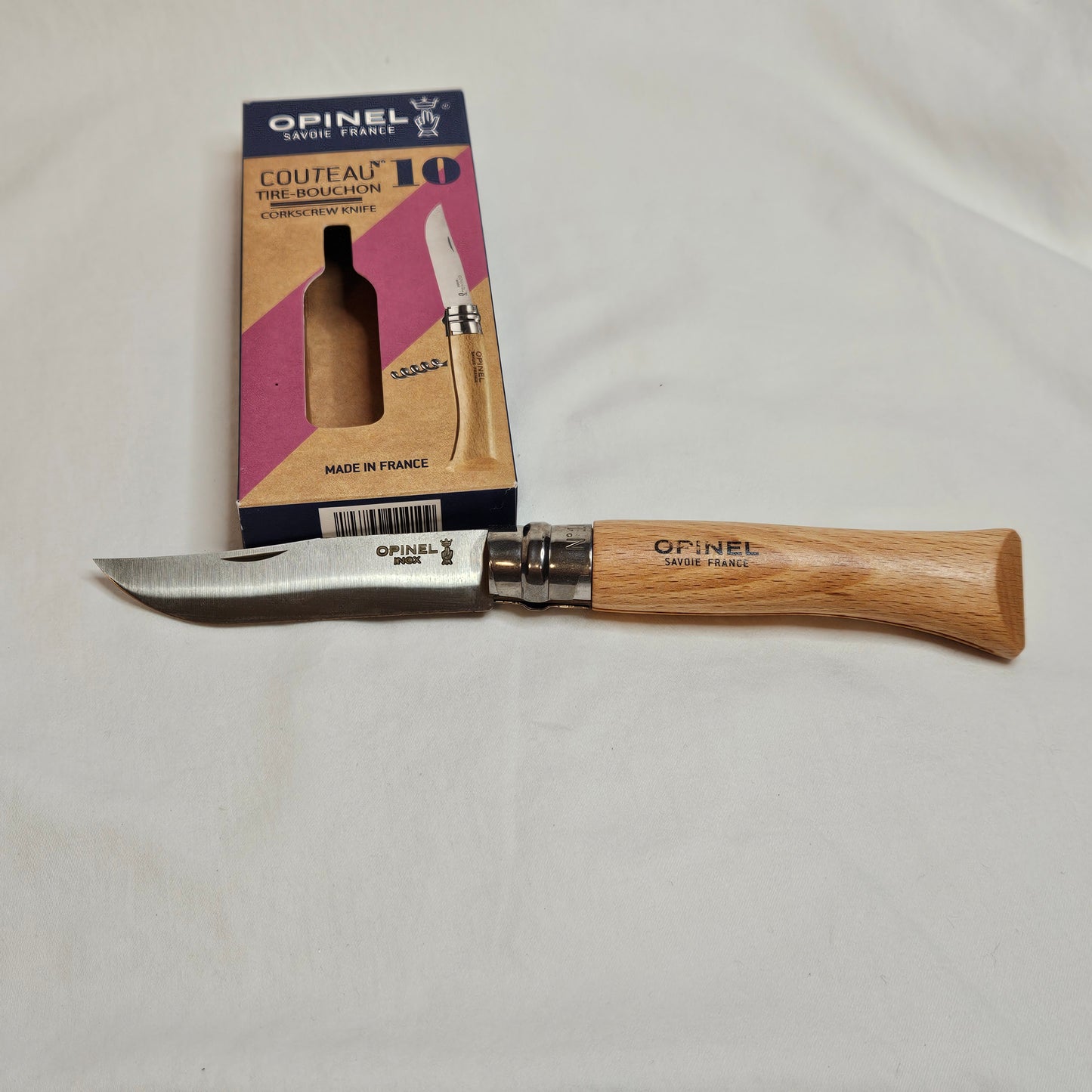 Opinel No 10 Corkscrew Knife