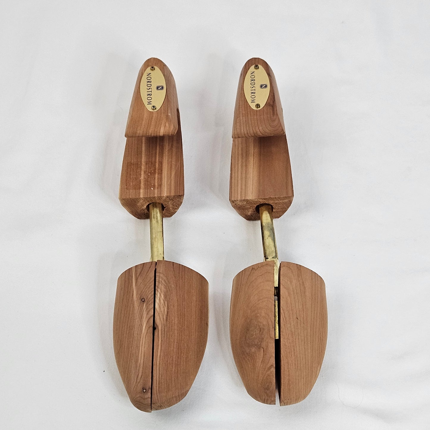 Cedar shoe trees, various sizes