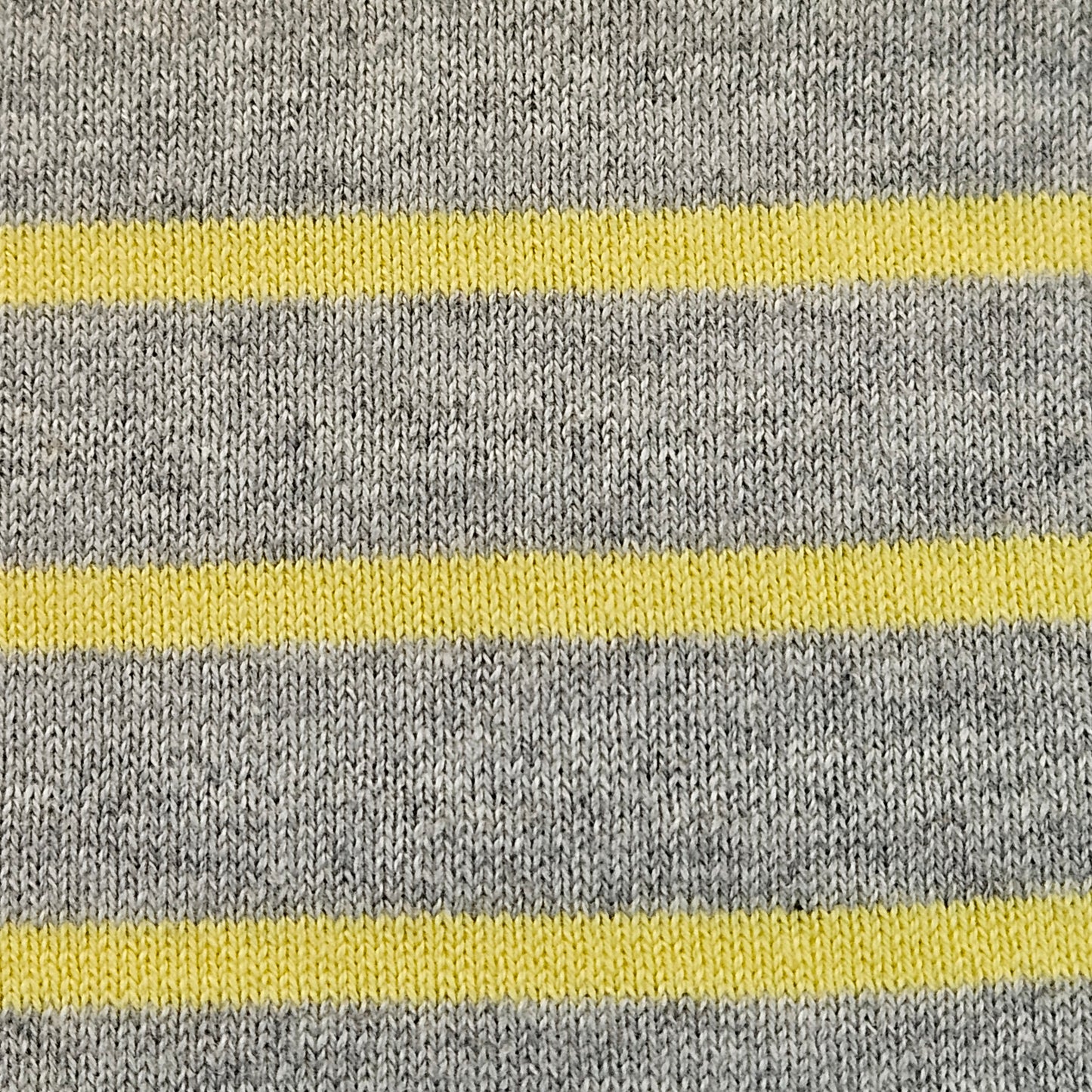 Tommy Hilfiger NWT long-sleeve, v-neck striped sweater, light gray with yellow stripes, medium
