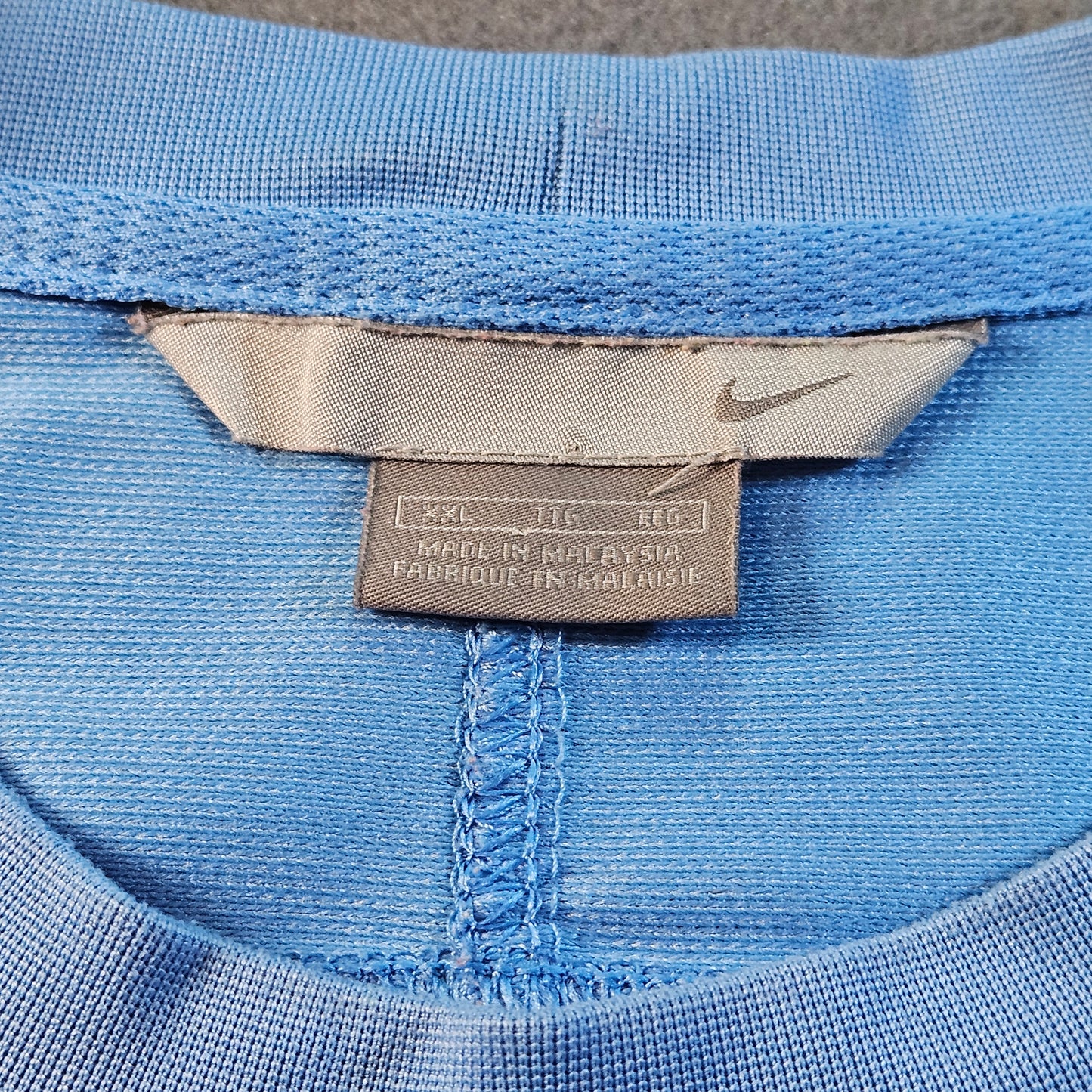 Men's Nike T-shirt, XXL, Light Blue, moisture wicking