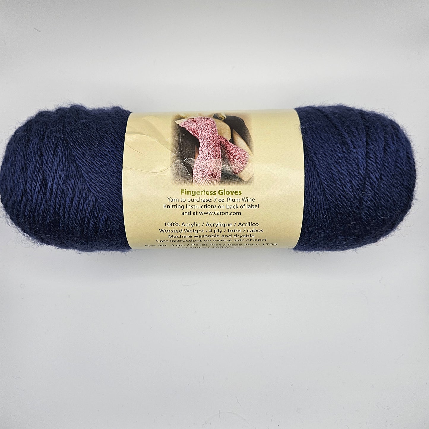 Caron Simply Soft Acrylic Yarn #9711 Dark Country Blue, Medium weight yarn