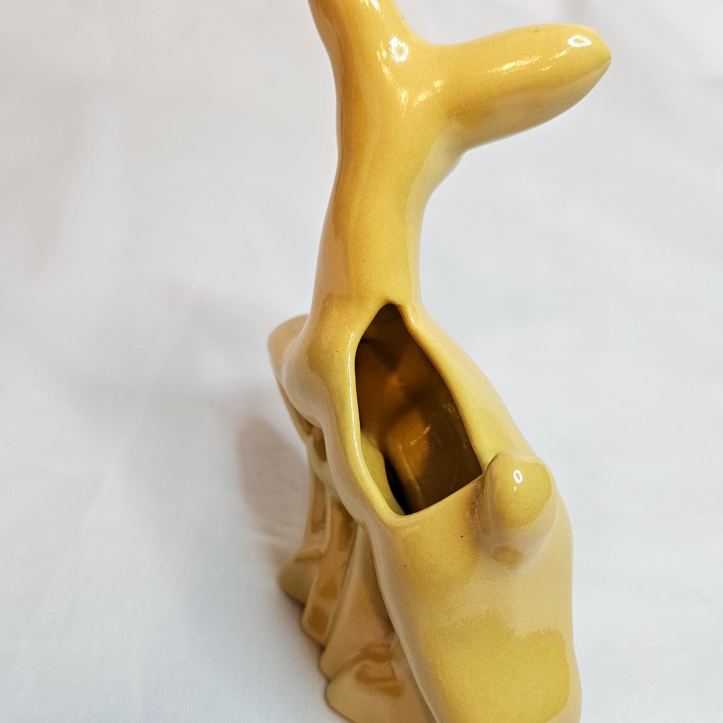 Vintage Niloak Deer planters, designed by Joe Alley