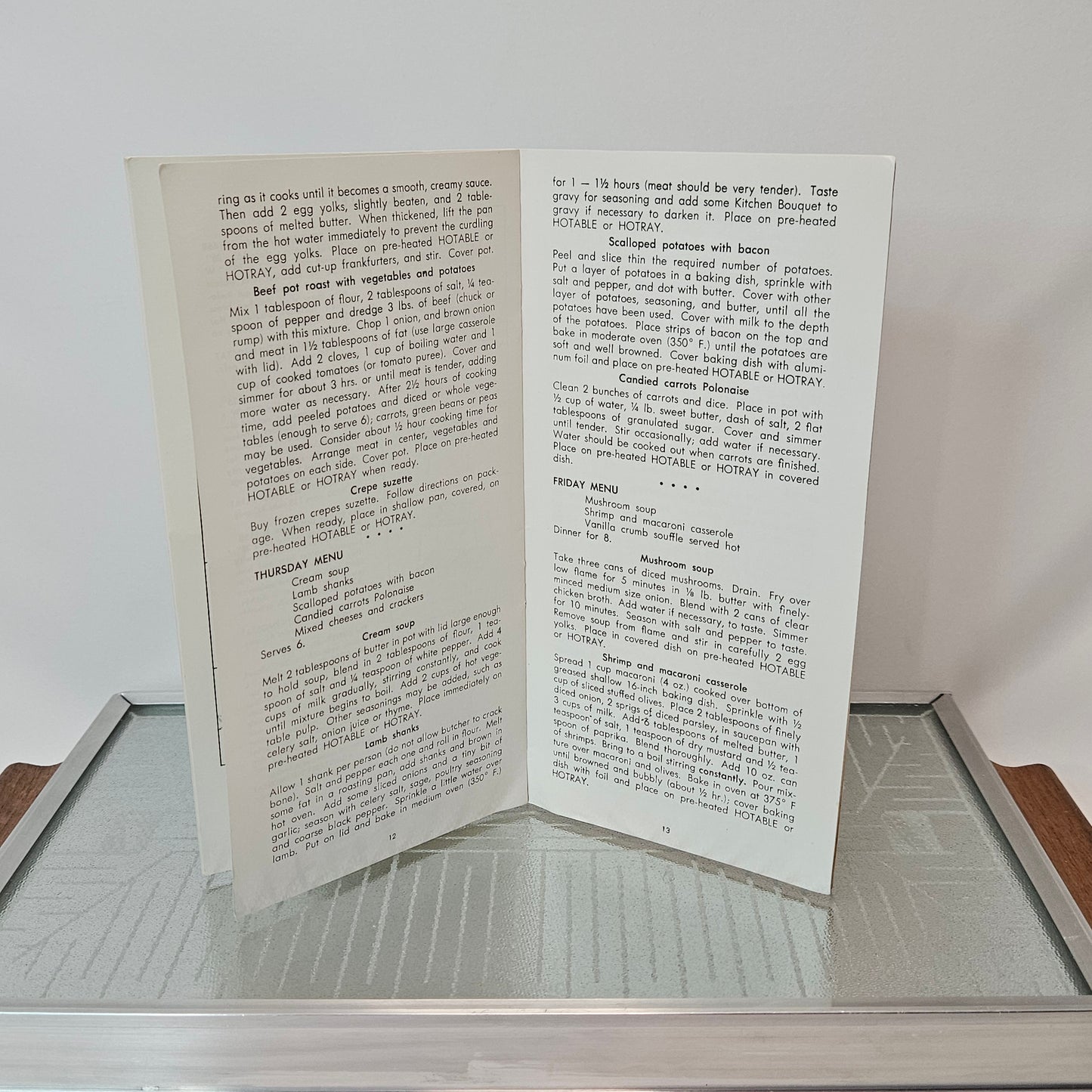 Salton Hotray Model H-110 Elite, vintage warming tray