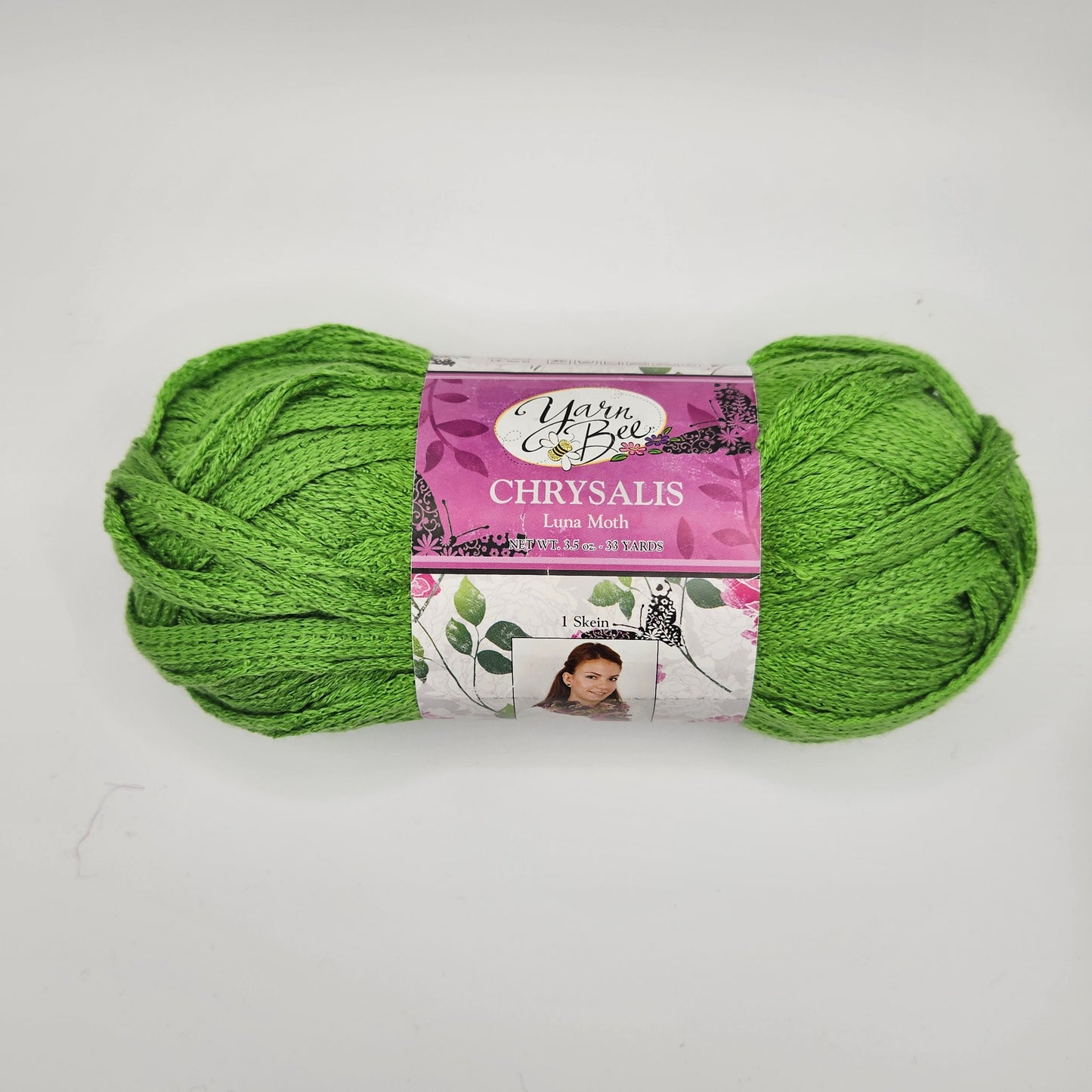 Yarn Bee Chrysalis Color Luna Moth # 106 3.5 oz 35 yds