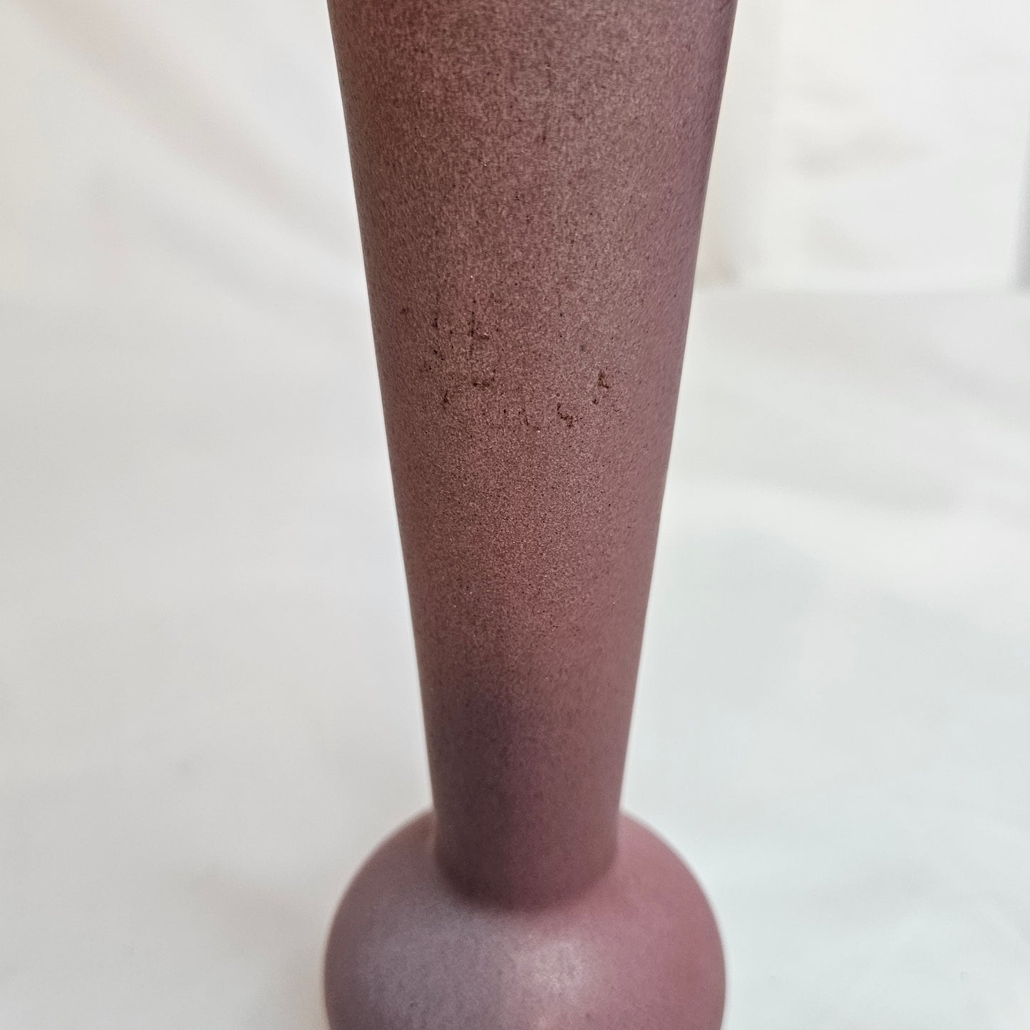 Niloak Potteries vintage bud vase, Ozark Dawn II, 7.25 inches tall