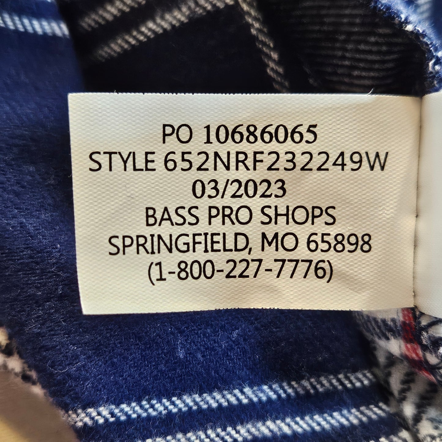 Natural Reflections blue plaid flannel long-sleeve shirt, 1X