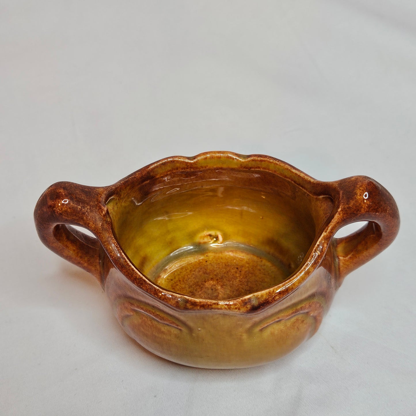 Vintage Niloak Sugar Bowl, 1940s