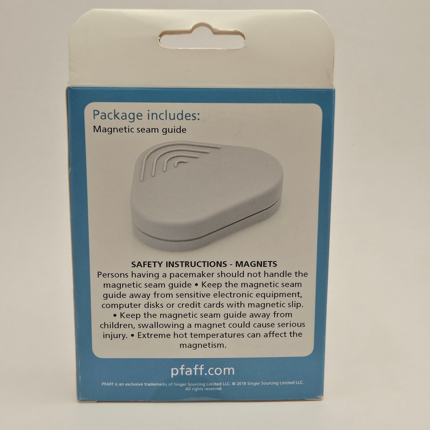 Pfaff Magnetic Seam Guide, New, Part 821162096