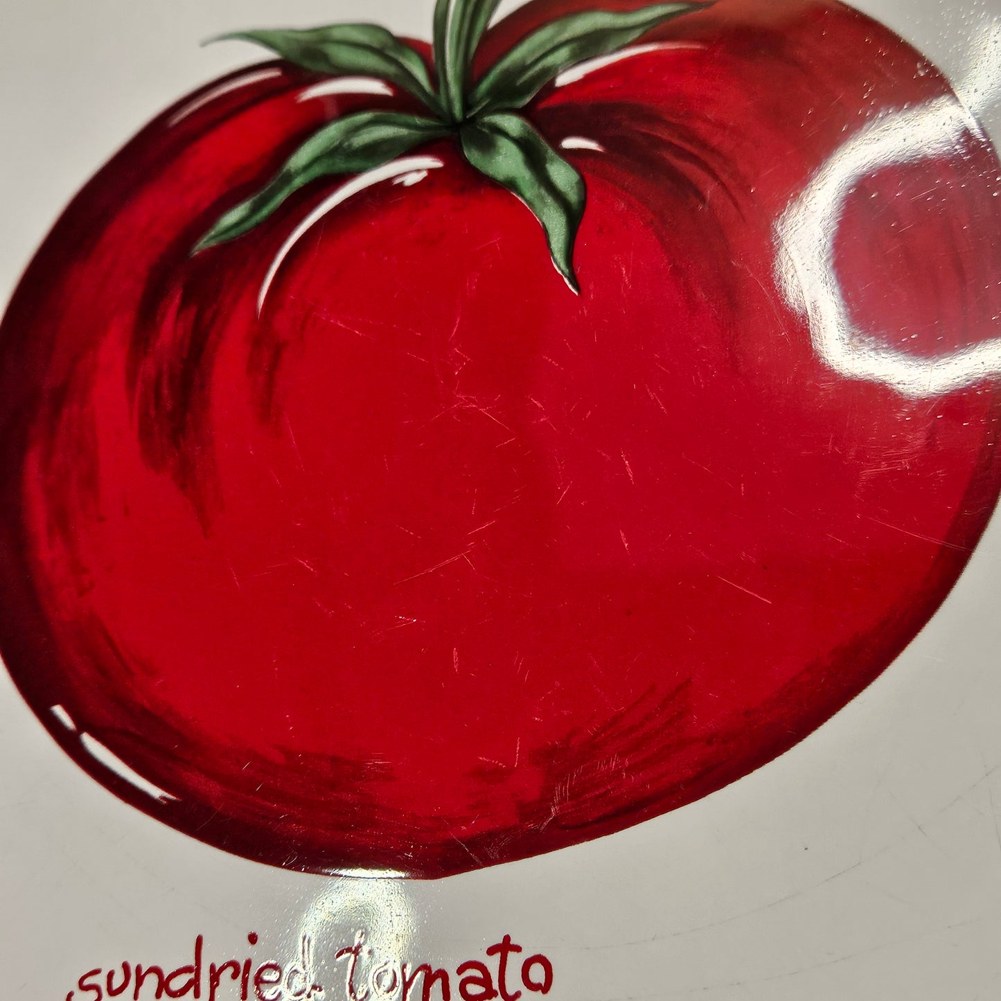 Set of two vintage Sundried Tomato pasta serving bowls, made in Portugal for Over and Back