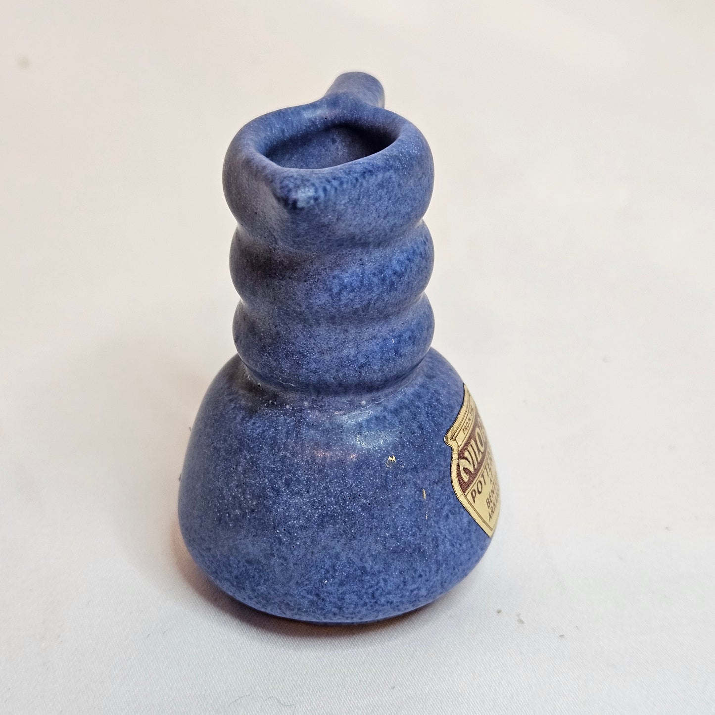 Niloak vintage miniature pitcher, 2.75 inches tall