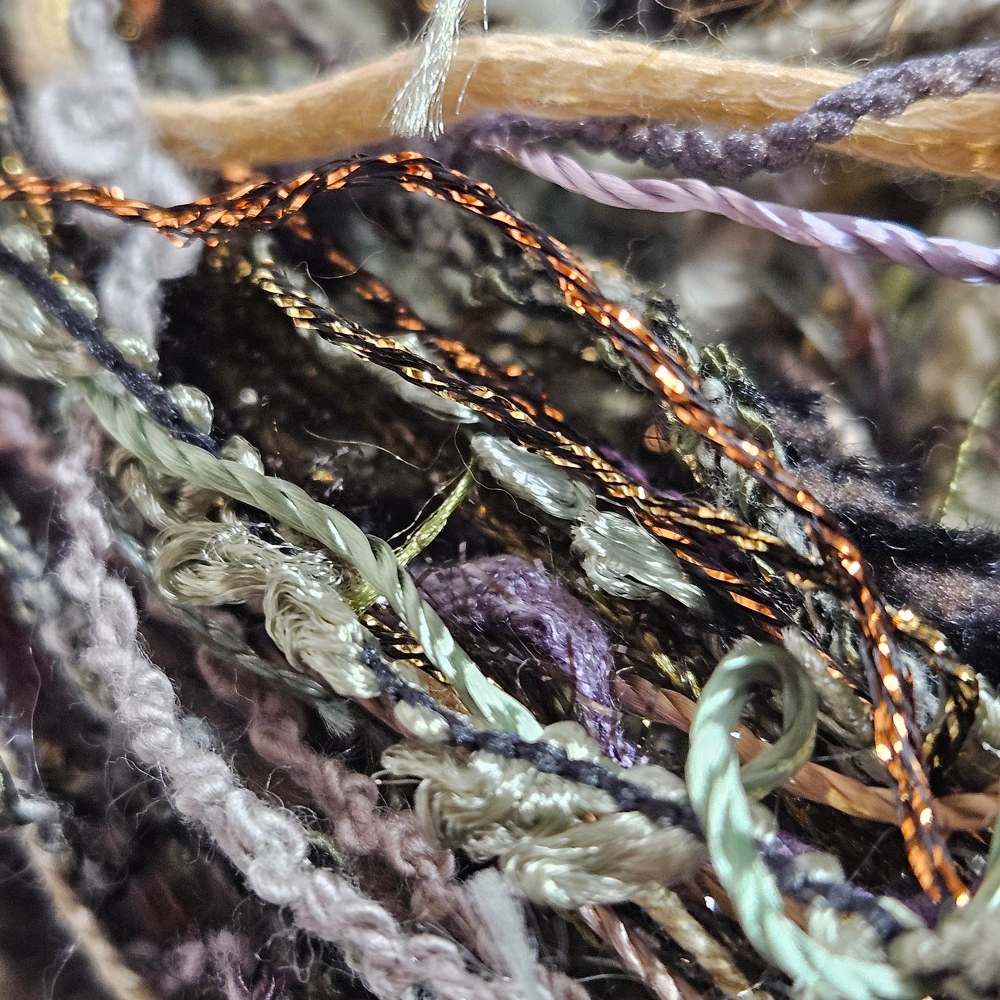 Prism Cool Stuff Yarn, Tumbleweed. full 300 yards, hand-dyed, hand-tied yarn