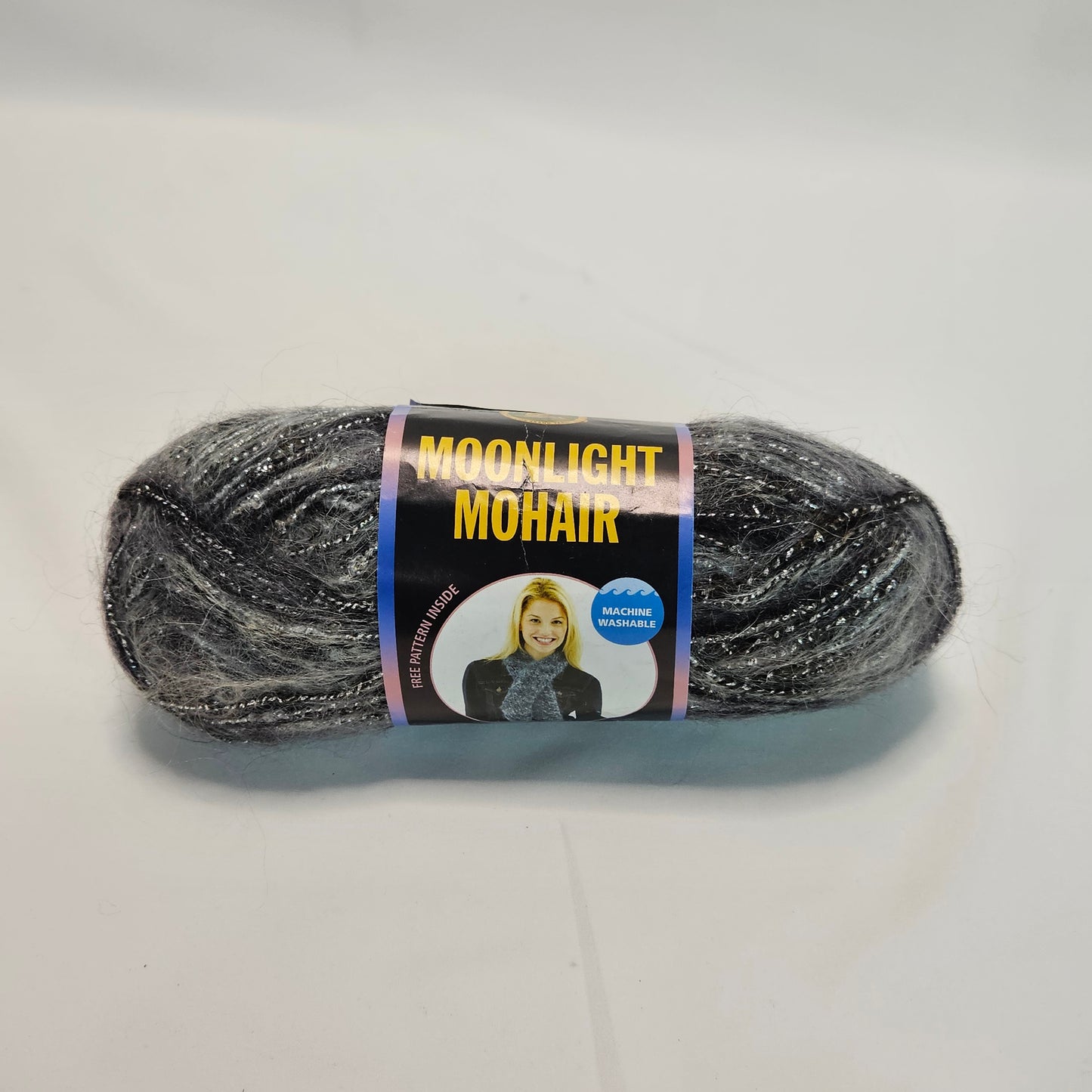 Moonlight Mohair, Lion Brand,various colors, Mohair blend yarn