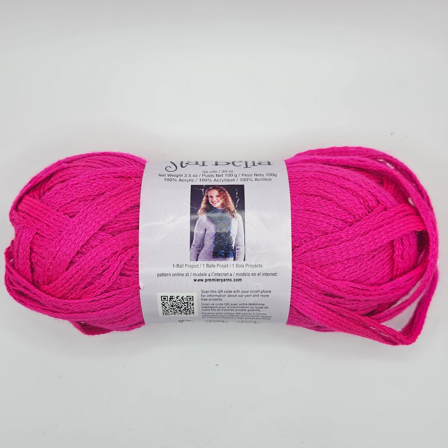 Starbella Ruffled Scarf Yarn  --  variety of colors