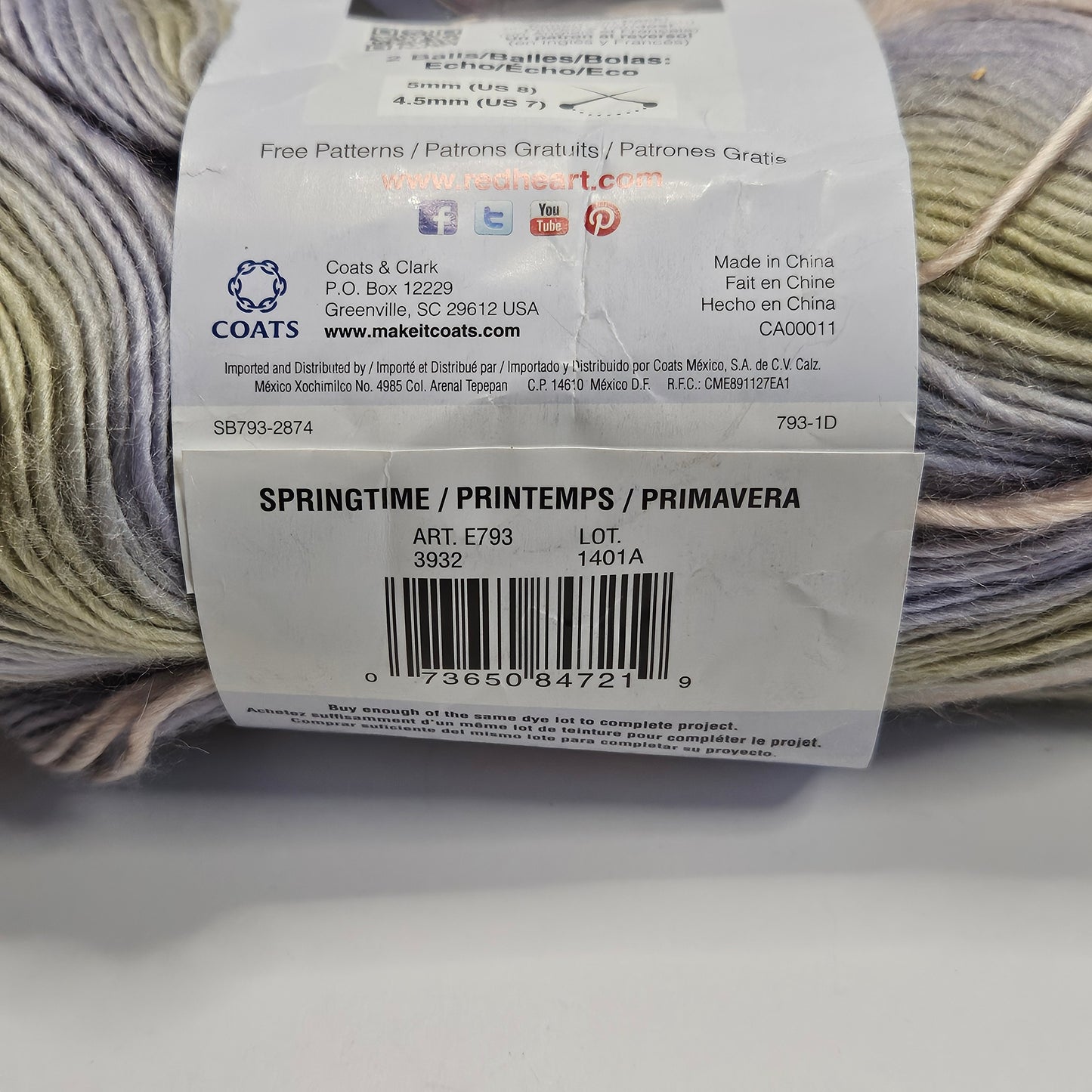 Red Heart Boutique Unforgettable Yarn