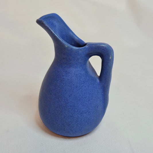 Vintage Niloak Pottery miniature pitchers, 3.25 inches tall