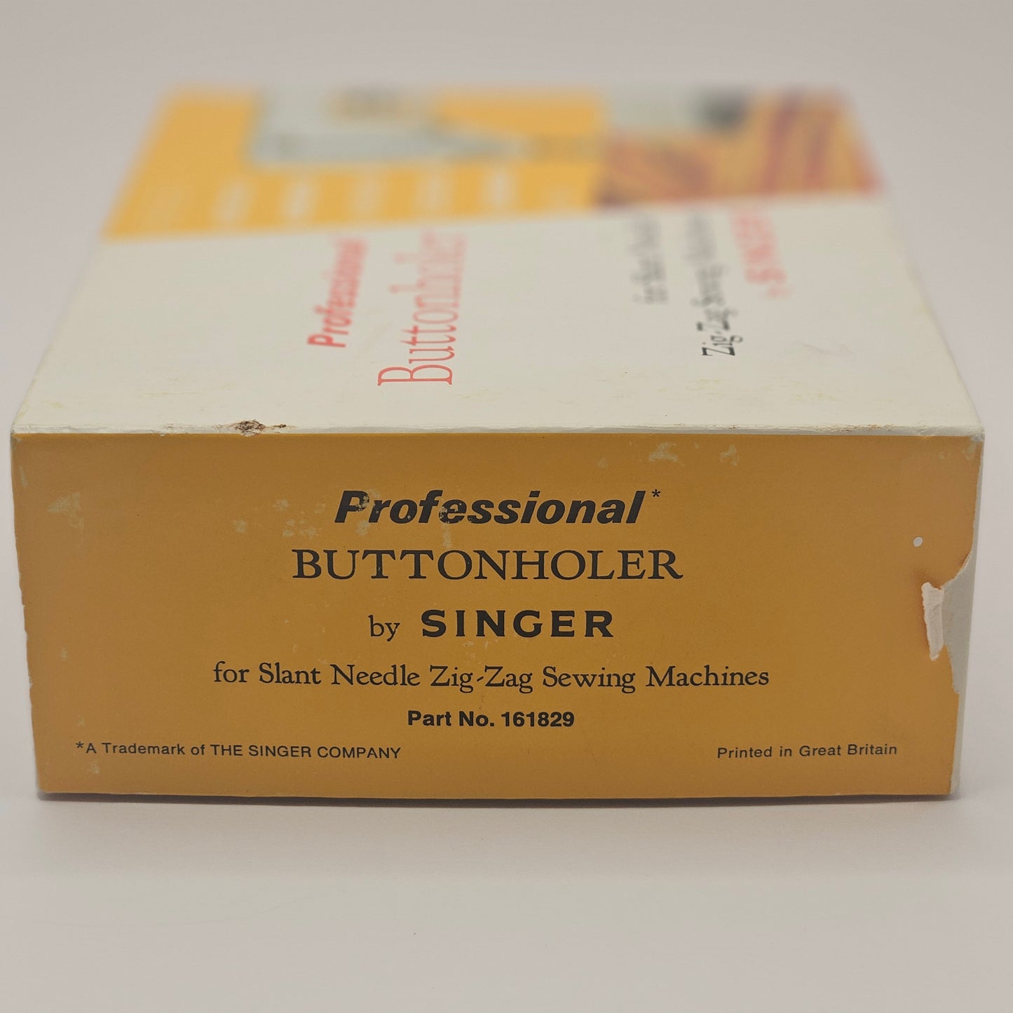 Vintage Singer Professional Buttonholer #161829 for Slant Needle Zig Zag Machine