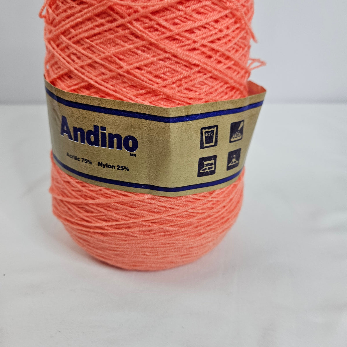Andino yarn, Knitcraft by Millor, light orange color 2040