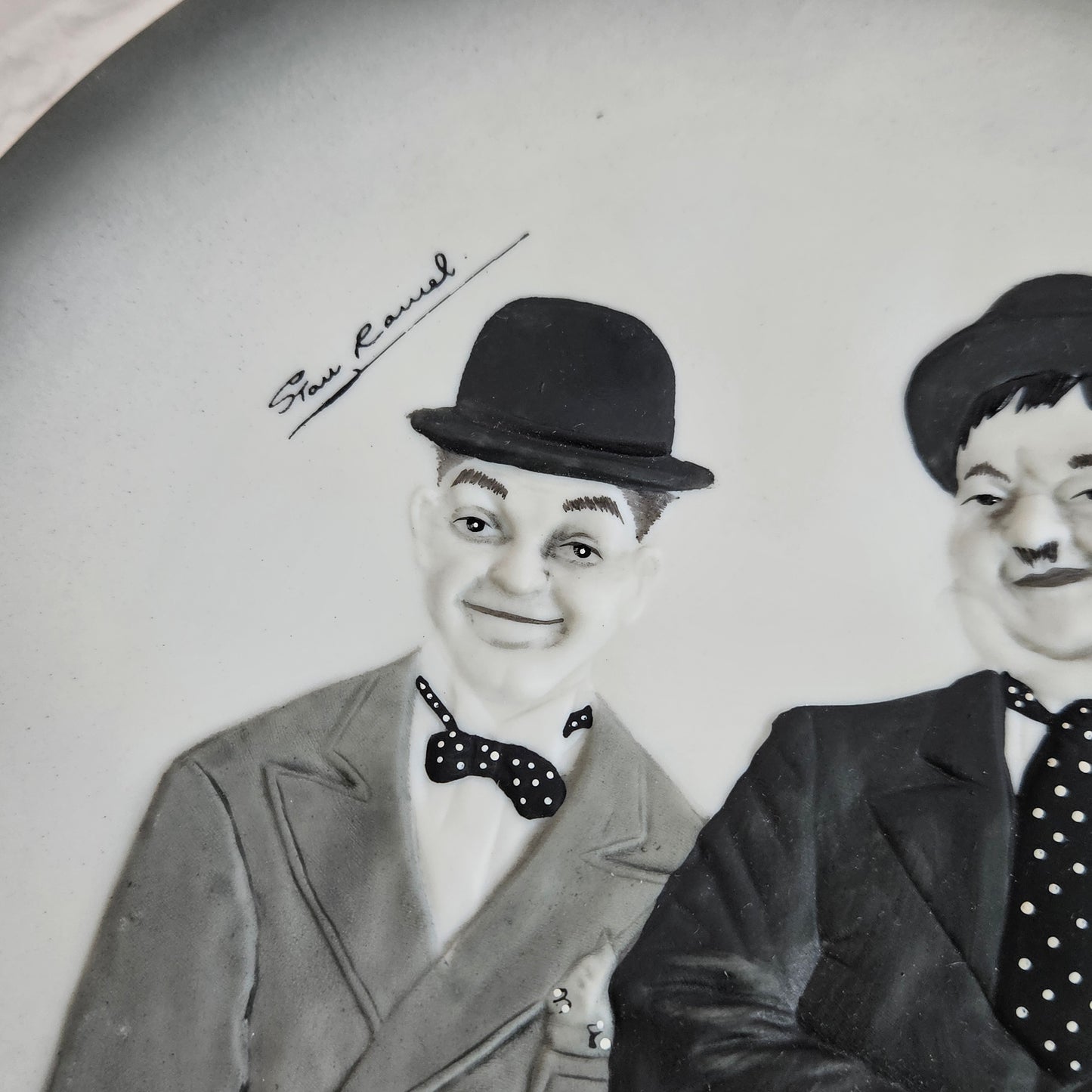 Great Entertainer Series Collector Plates, Choose from Chaplin, Fields or Laurel & Hardy