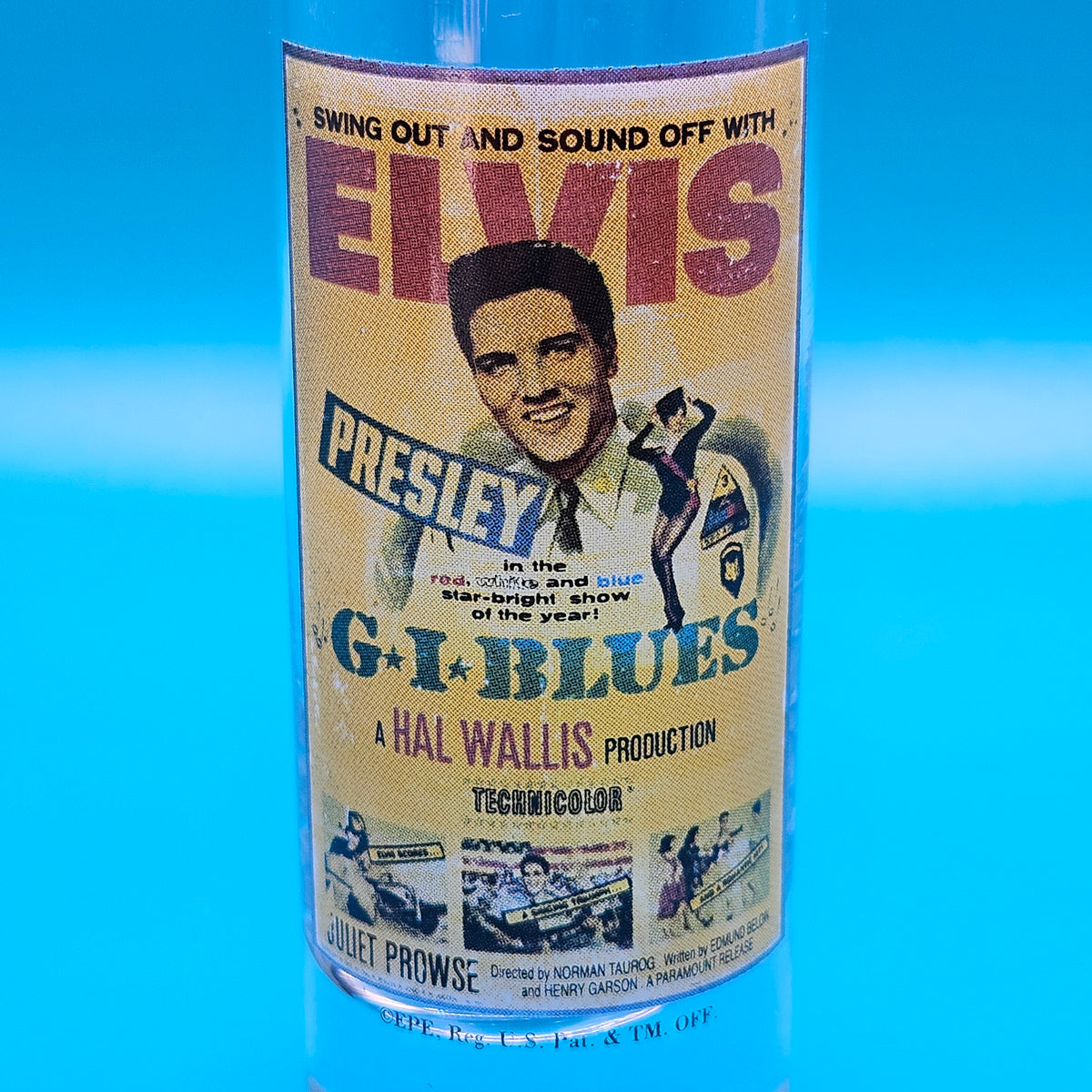 Elvis Presley tall shot glasses, various styles