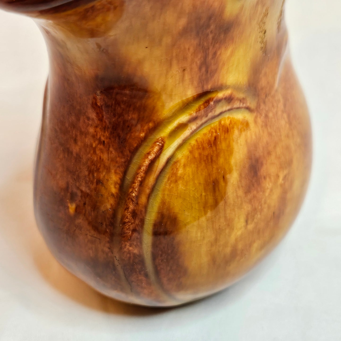 Vintage Niloak small creamer pitcher, 1940s