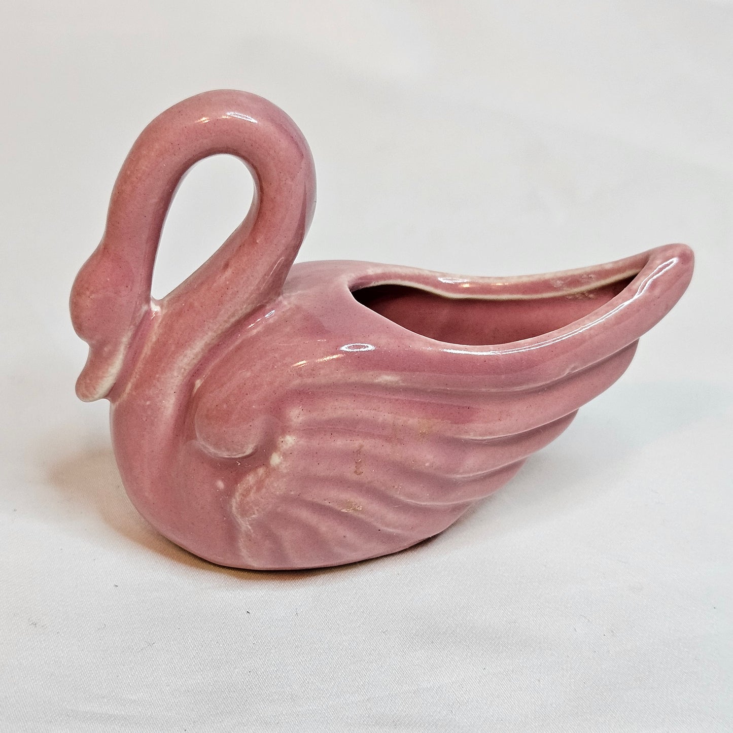 Small Niloak vintage Swan planter, 3.25 inches tall