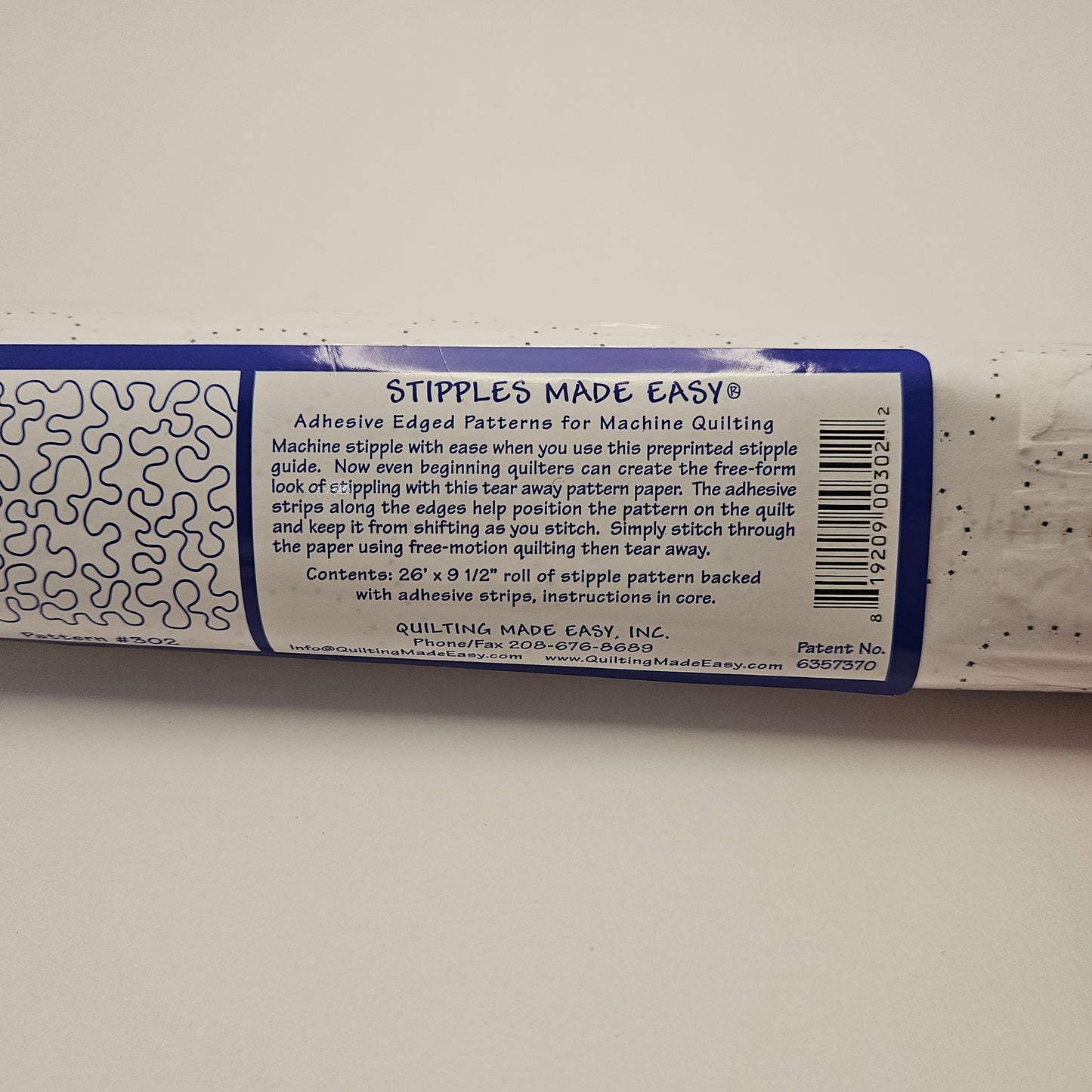 Stipples Made Easy Patterns, New, 26' x 9.5" roll