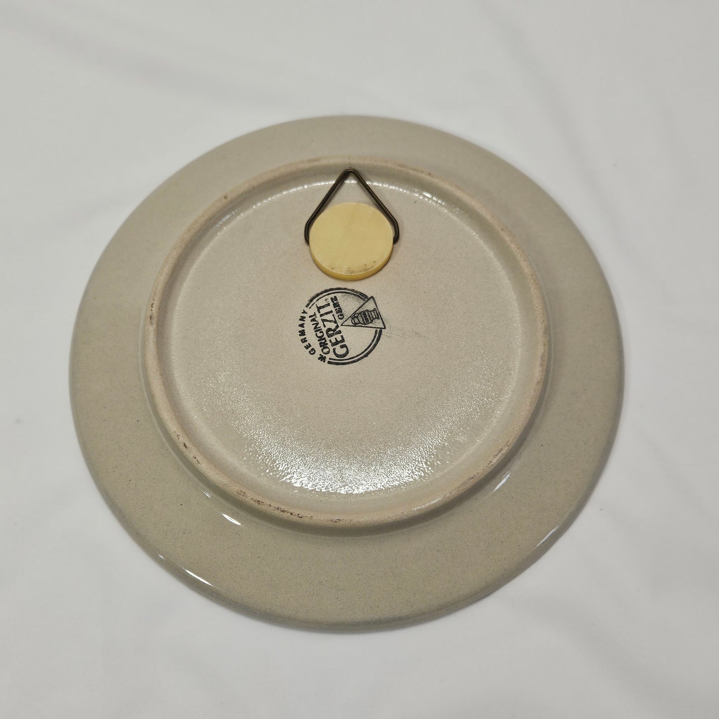 Kaiserslautern Crest vintage decorative plate by Gerzit, West Germany