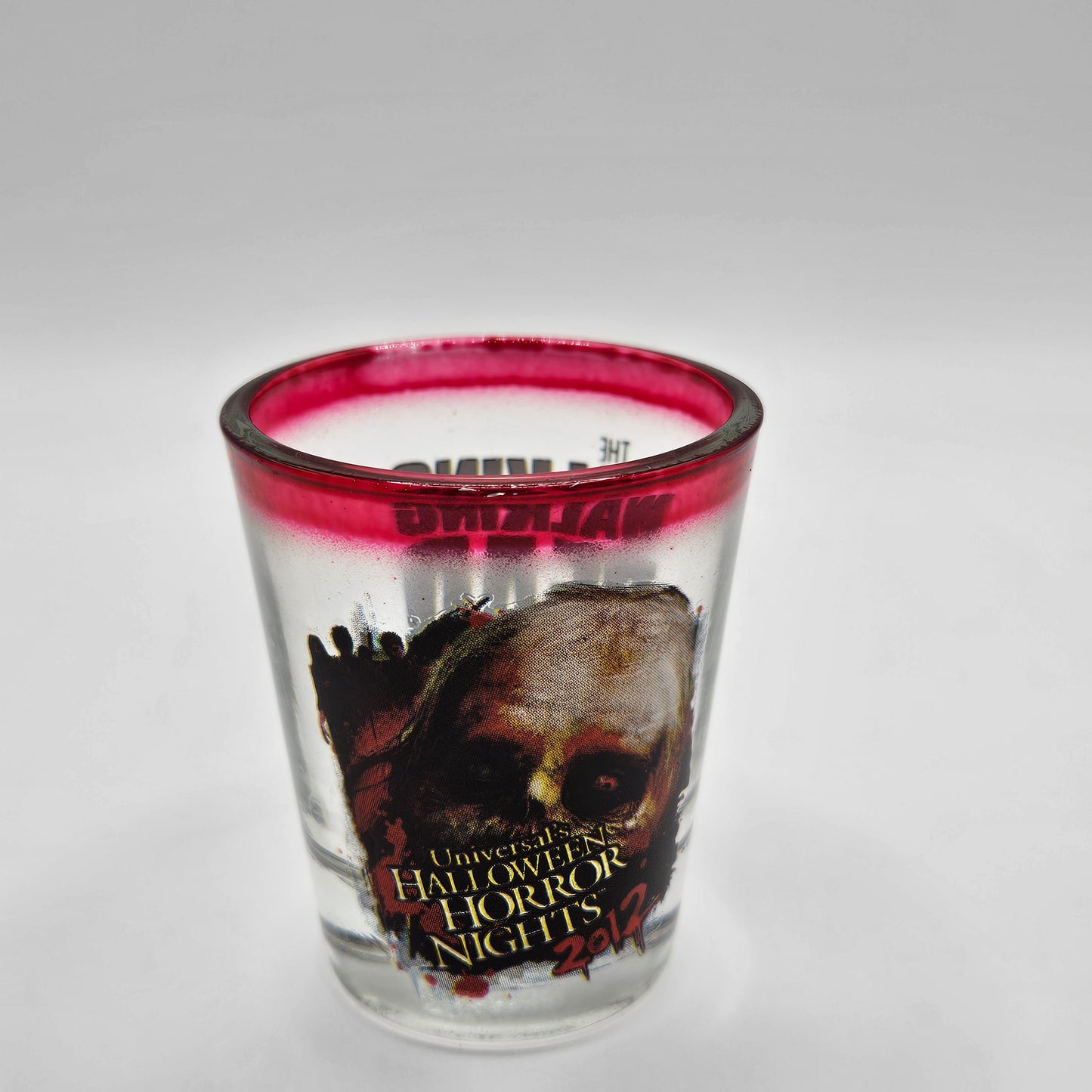 Walking Dead shot glass, Universal's Halloween Horror Nights 2012