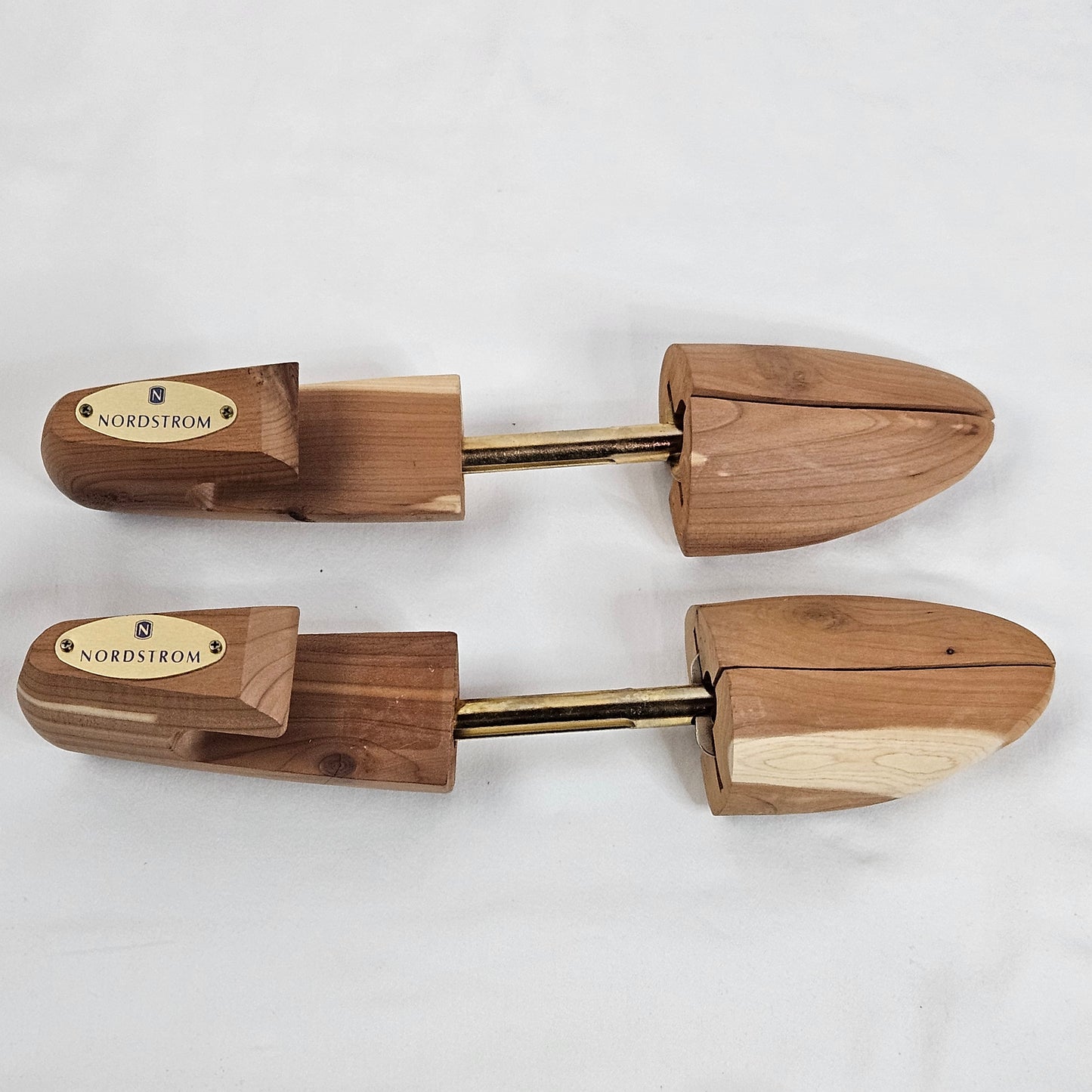 Cedar shoe trees, various sizes